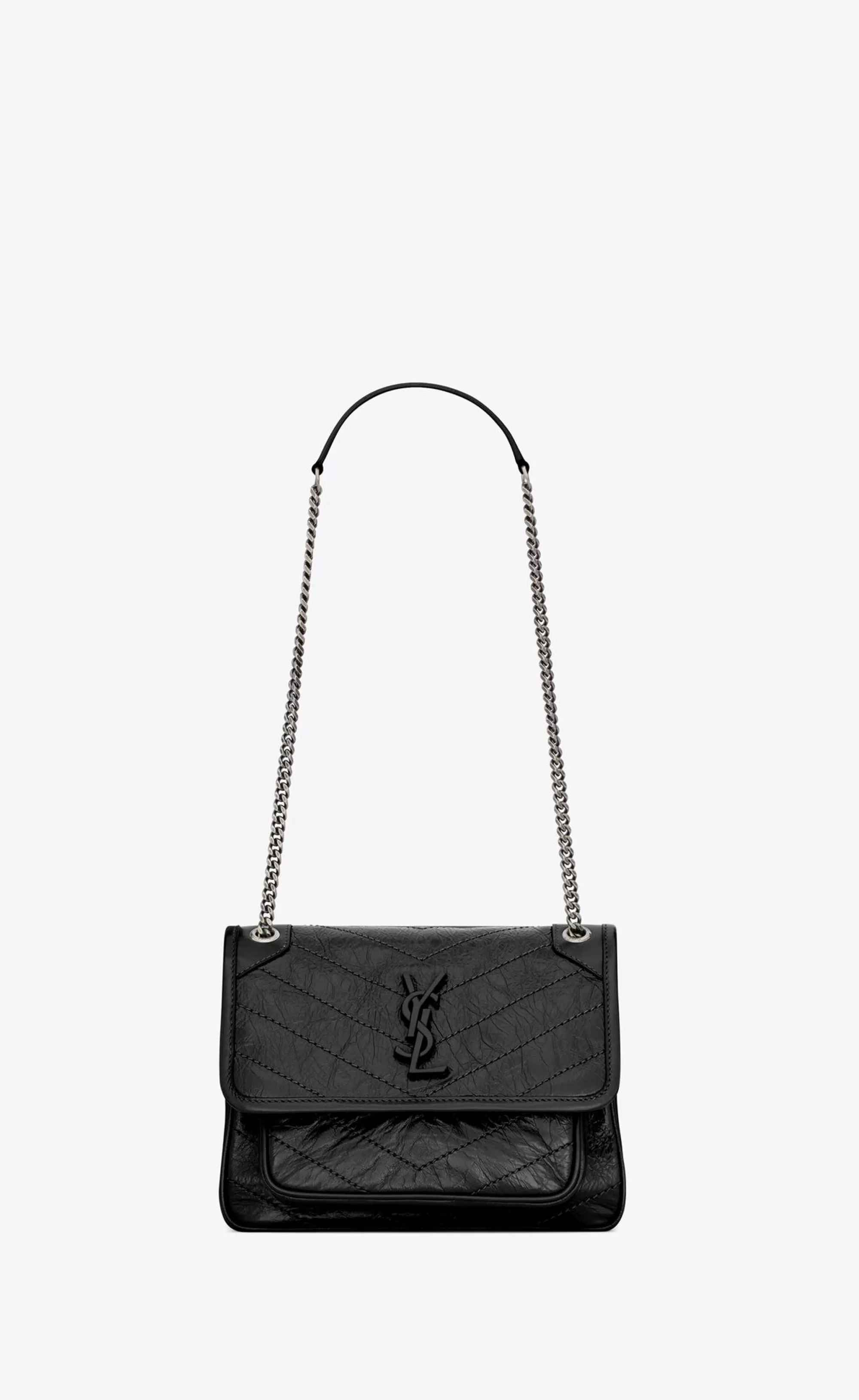 Women Saint Laurent SHOULDER BAGS | NIKI^NIKI BABY IN VINTAGE LEATHER | | YSL.com