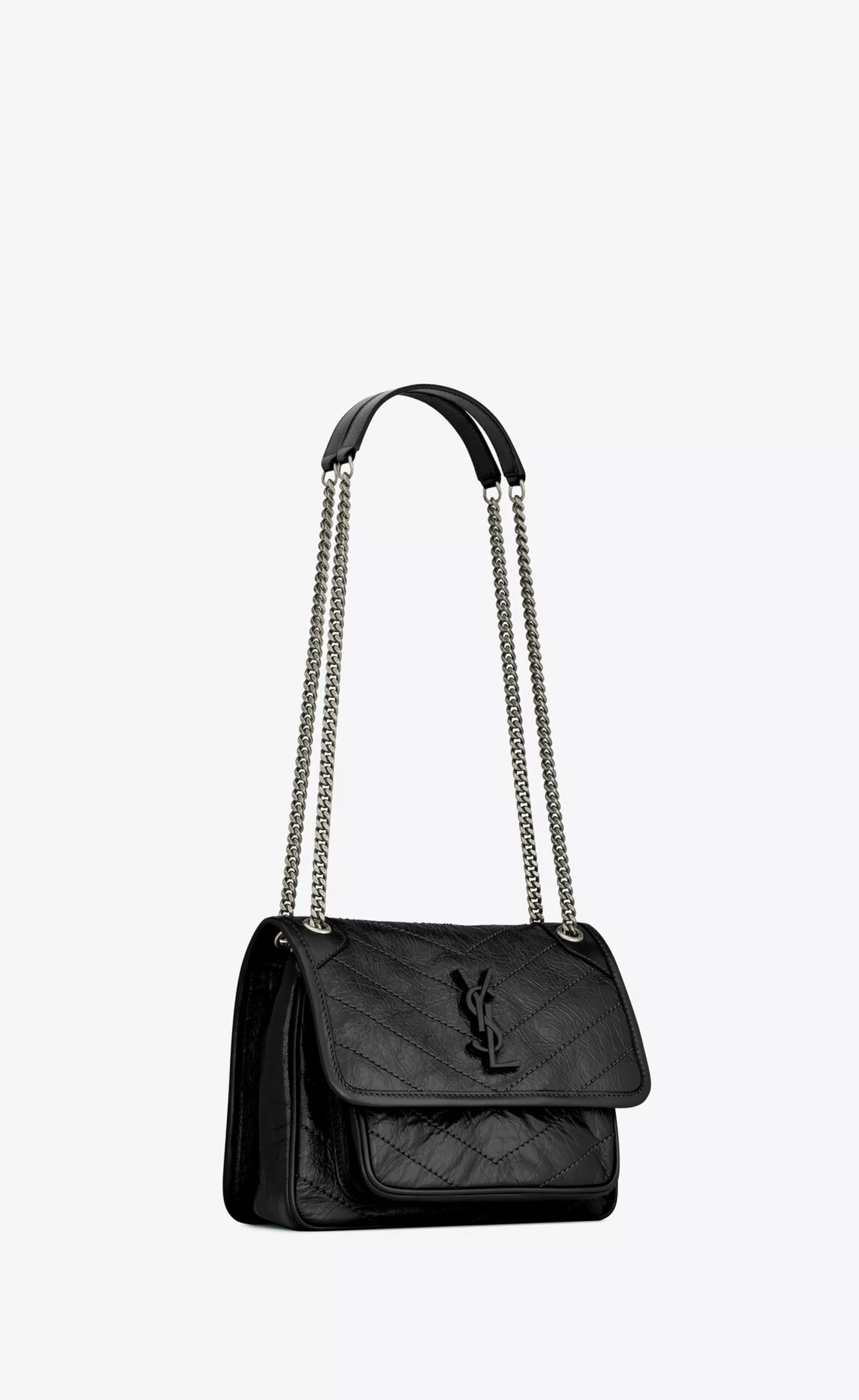 Women Saint Laurent SHOULDER BAGS | NIKI^NIKI BABY IN VINTAGE LEATHER | | YSL.com