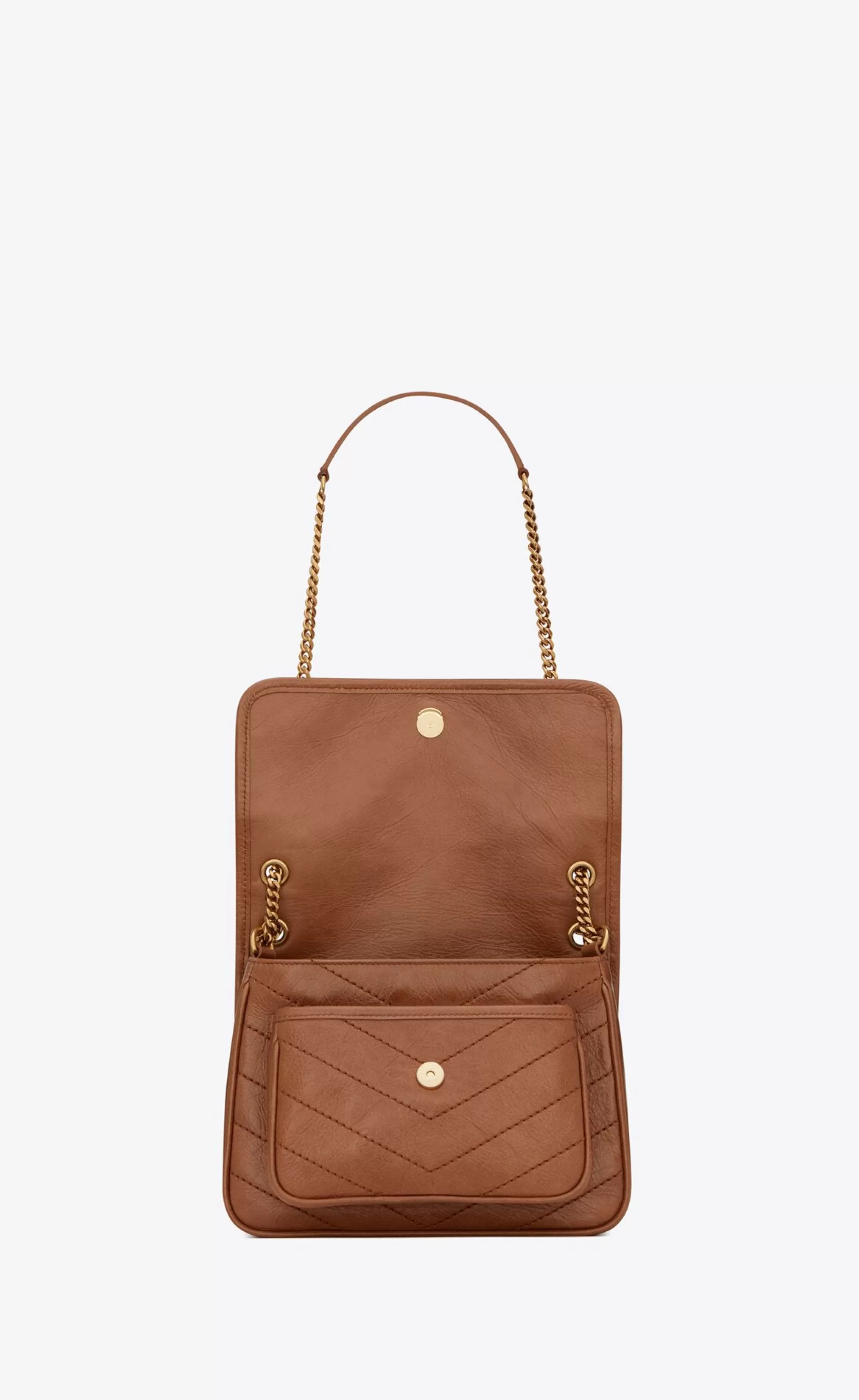 Women Saint Laurent SHOULDER BAGS^NIKI BABY IN VINTAGE LEATHER | | YSL.com
