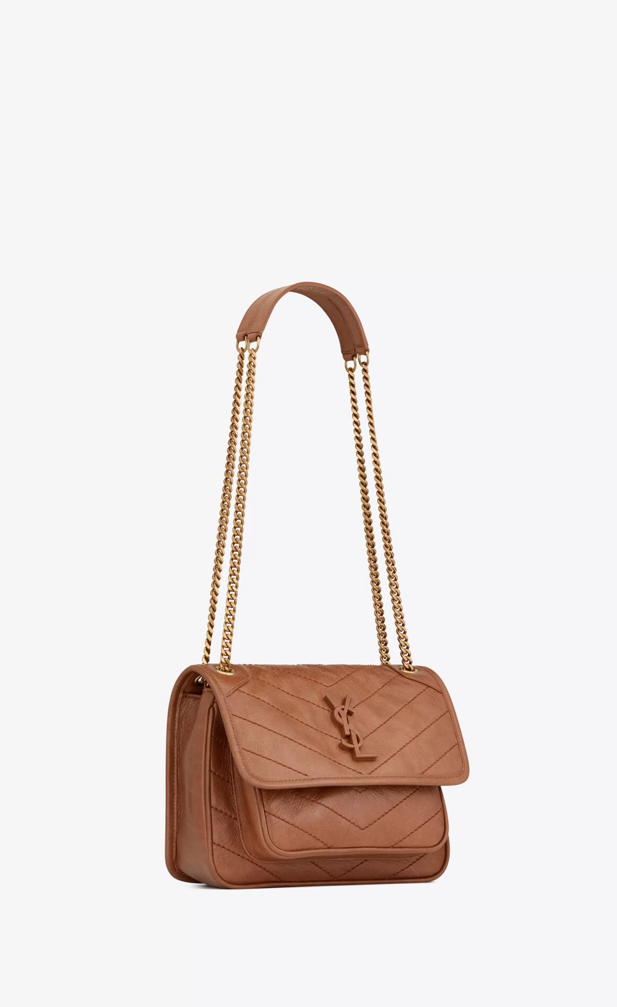 Women Saint Laurent SHOULDER BAGS^NIKI BABY IN VINTAGE LEATHER | | YSL.com