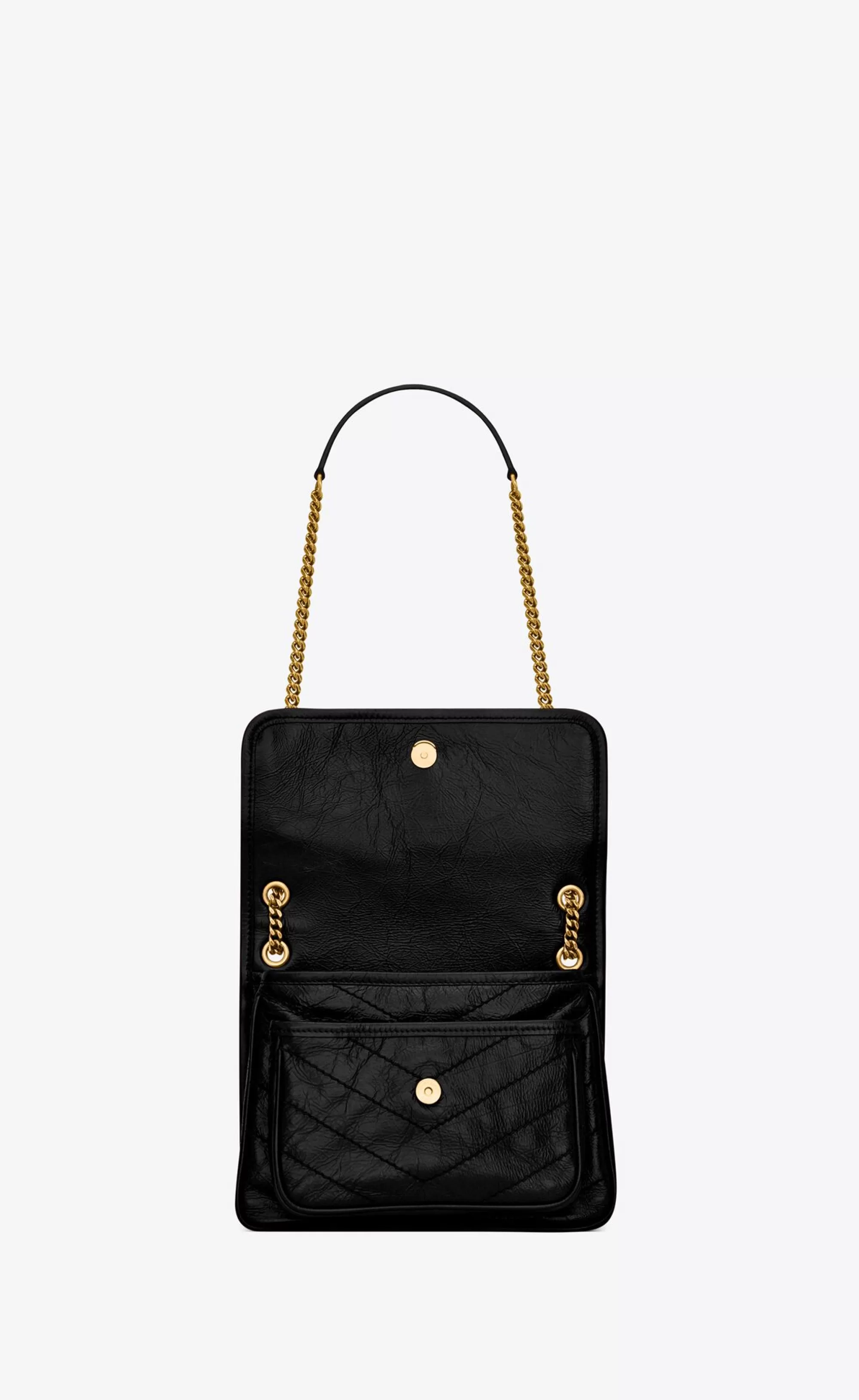 Women Saint Laurent SHOULDER BAGS | NIKI^NIKI BABY IN VINTAGE LEATHER | | YSL.com