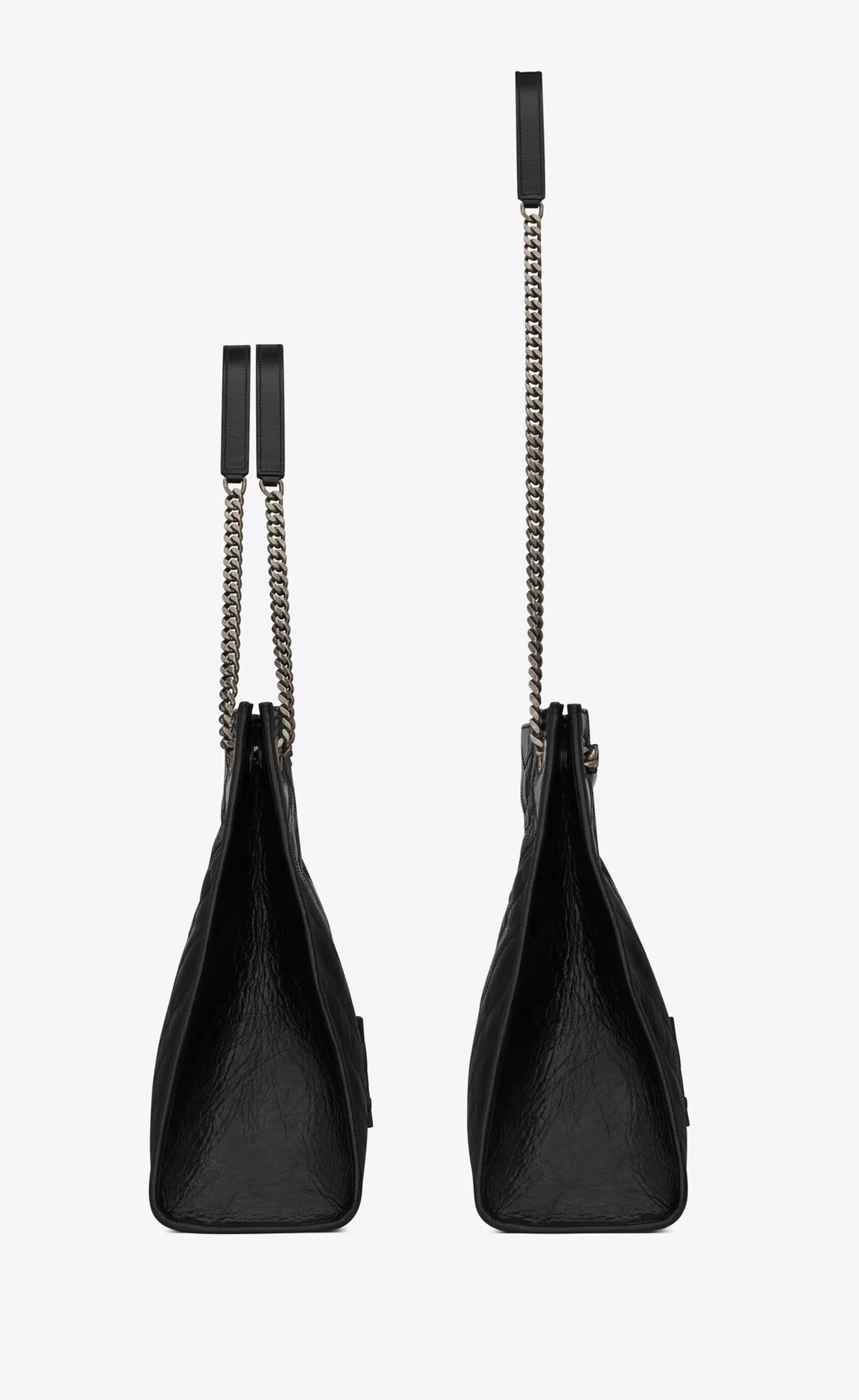 Women Saint Laurent SHOULDER BAGS | NIKI^NIKI Large Shopping In Crinkled Vintage Leather | | YSL.com