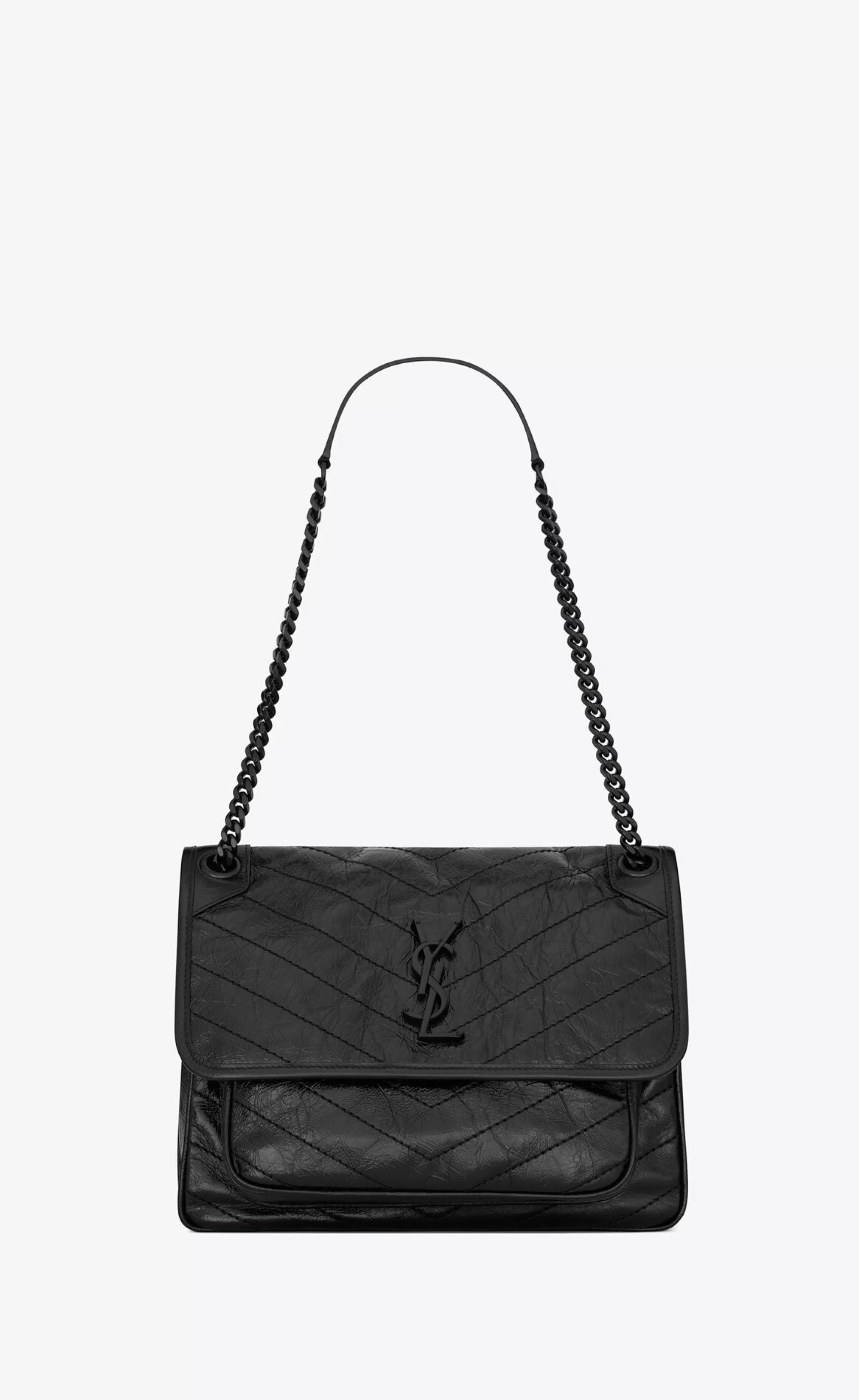 Women Saint Laurent SHOULDER BAGS | NIKI^NIKI MEDIUM IN VINTAGE LEATHER | | YSL.com