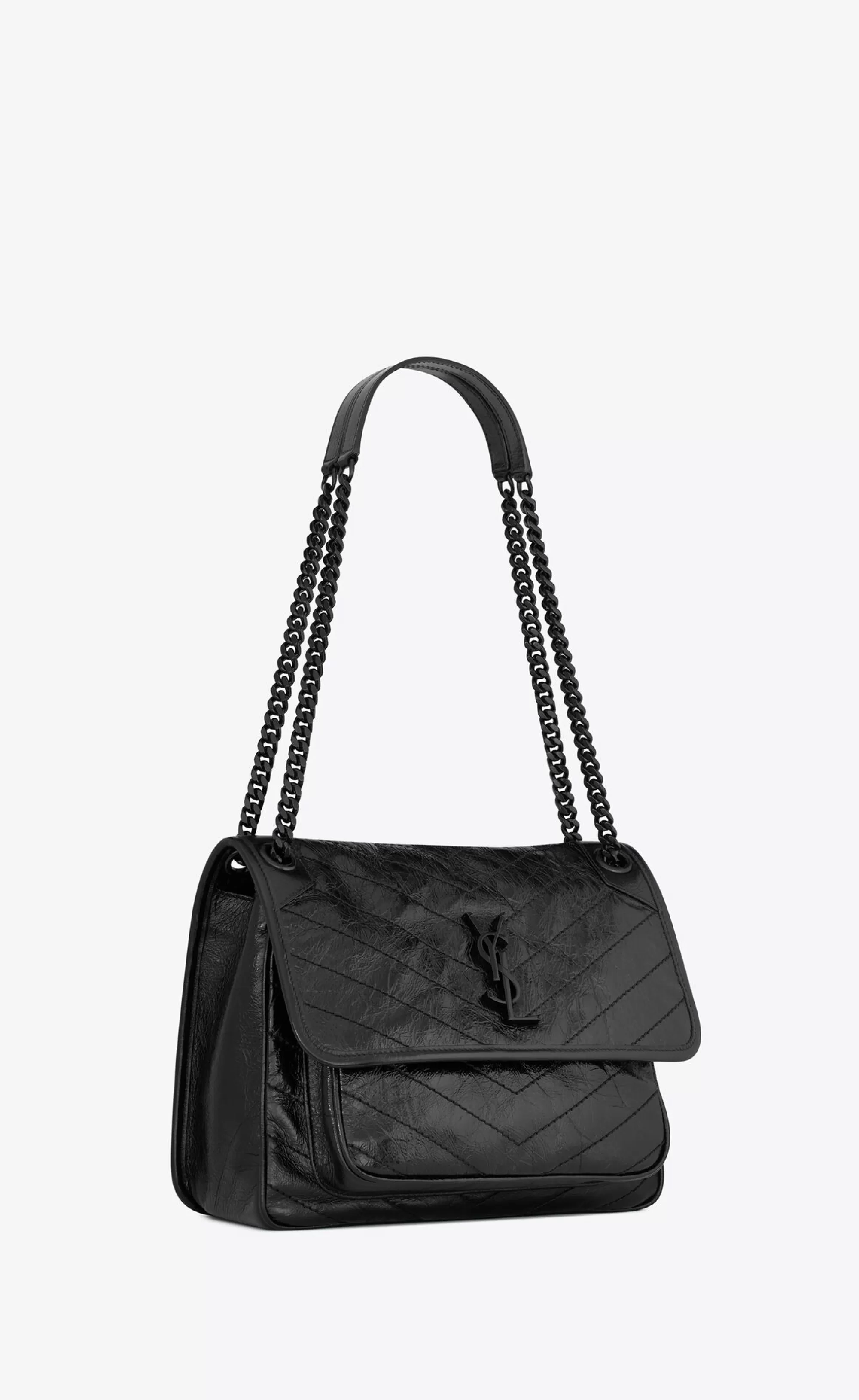 Women Saint Laurent SHOULDER BAGS | NIKI^NIKI MEDIUM IN VINTAGE LEATHER | | YSL.com