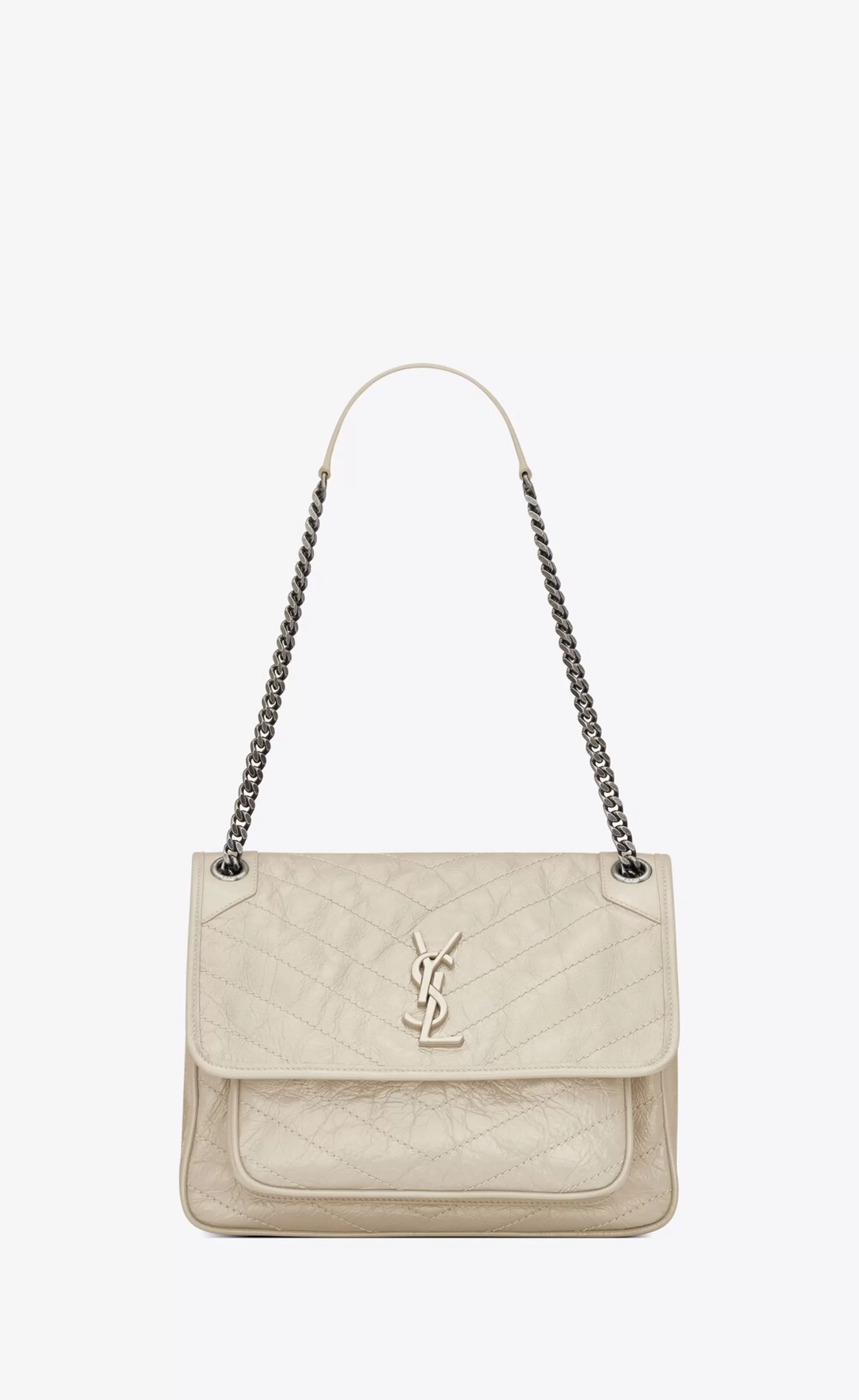 Women Saint Laurent SHOULDER BAGS | NIKI^NIKI MEDIUM IN VINTAGE LEATHER | | YSL.com