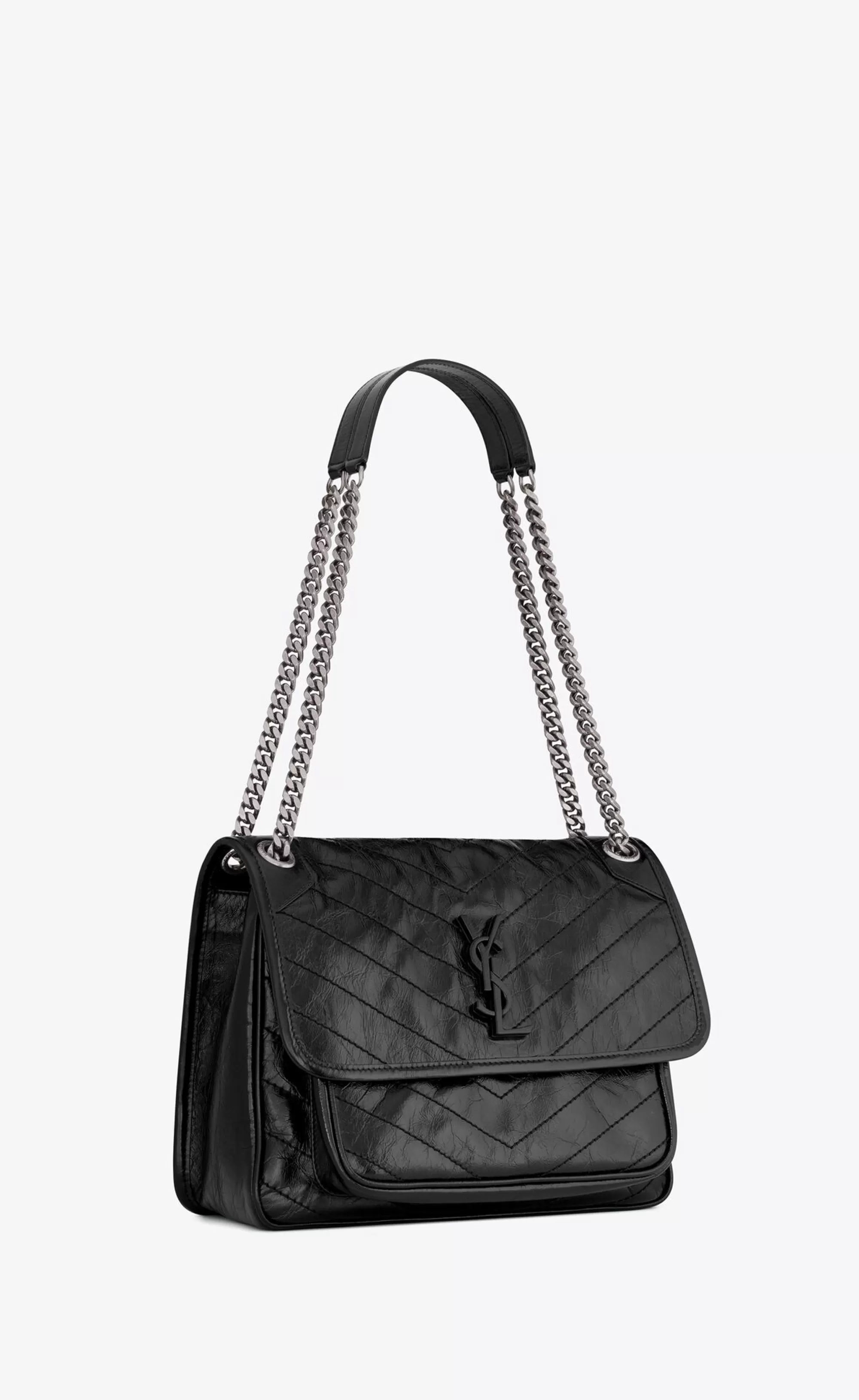 Women Saint Laurent SHOULDER BAGS | NIKI^NIKI MEDIUM IN VINTAGE LEATHER | | YSL.com