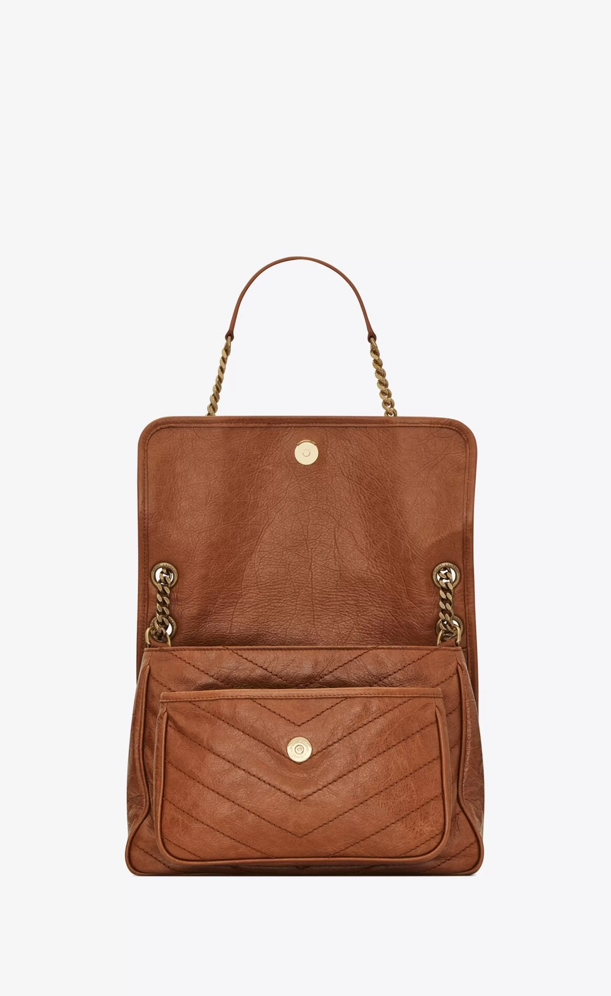 Women Saint Laurent SHOULDER BAGS | NIKI^NIKI MEDIUM IN VINTAGE LEATHER | | YSL.com