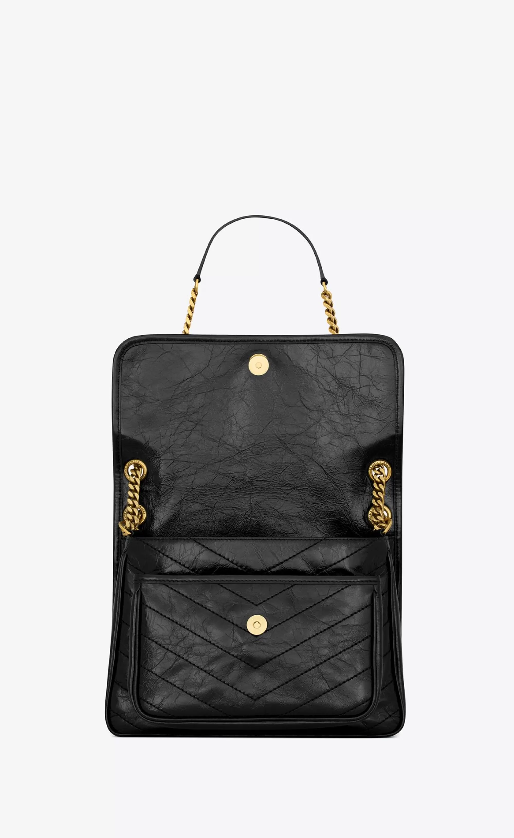 Women Saint Laurent SHOULDER BAGS | NIKI^NIKI MEDIUM IN VINTAGE LEATHER | | YSL.com