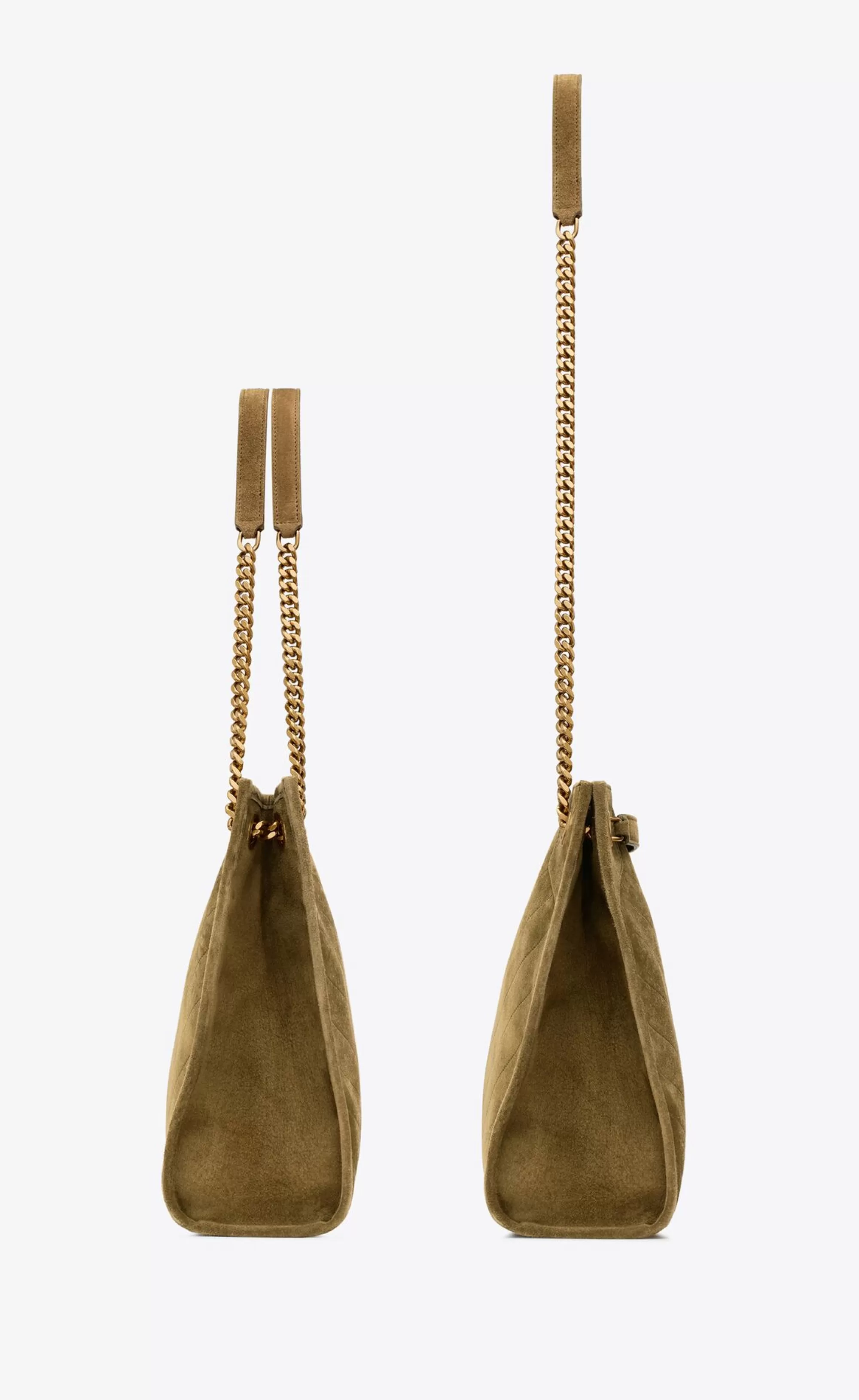 Women Saint Laurent TOTES AND SHOPPINGS | SHOULDER BAGS^NIKI Medium Shopping In Suede | | YSL.com