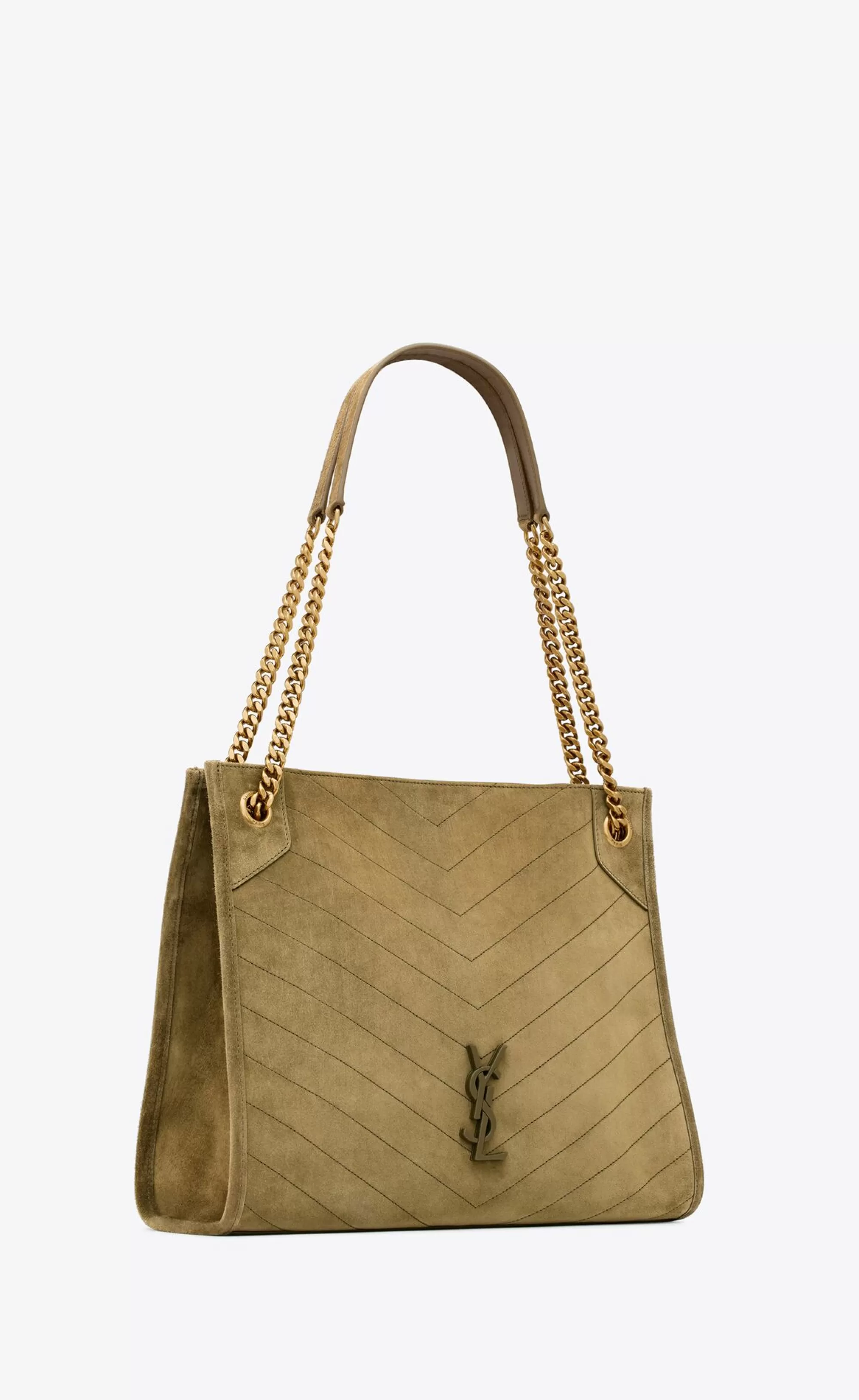 Women Saint Laurent TOTES AND SHOPPINGS | SHOULDER BAGS^NIKI Medium Shopping In Suede | | YSL.com