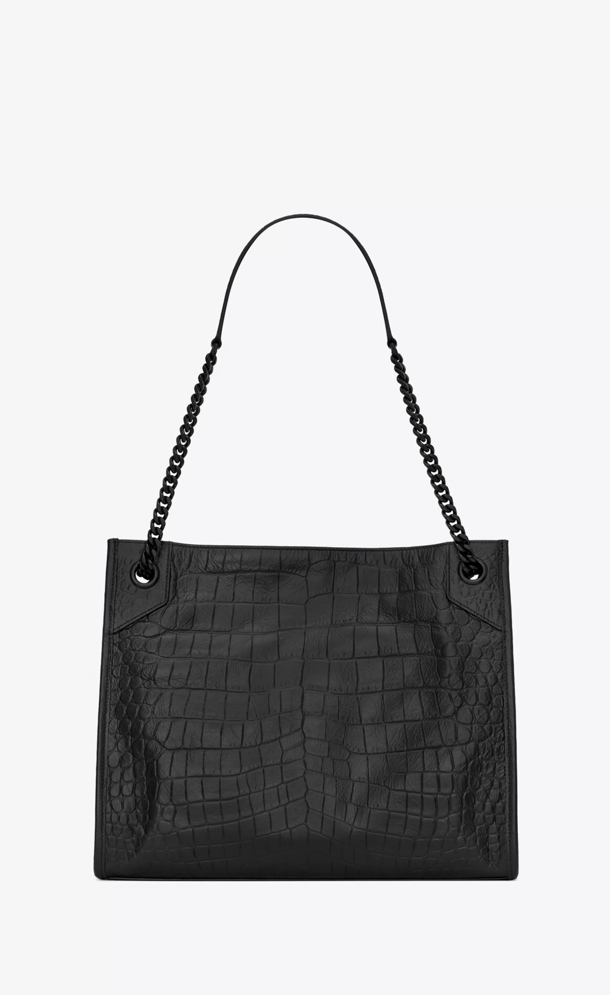 Women Saint Laurent TOTES AND SHOPPINGS | NIKI^NIKI Shopping In Crocodile-embossed Leather | | YSL.com