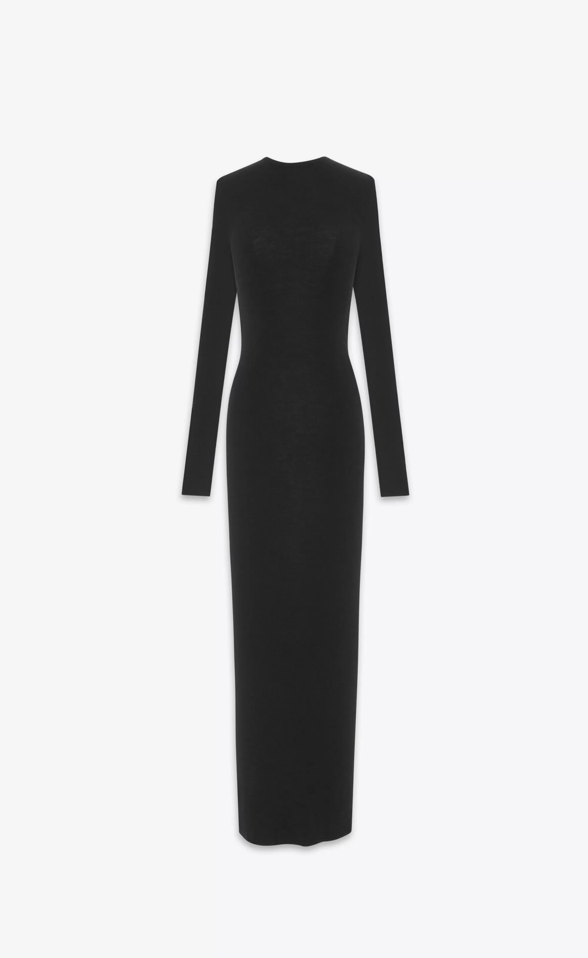 Women Saint Laurent DRESSES^Open-back Dress In Cashmere, Wool And Silk | | YSL.com