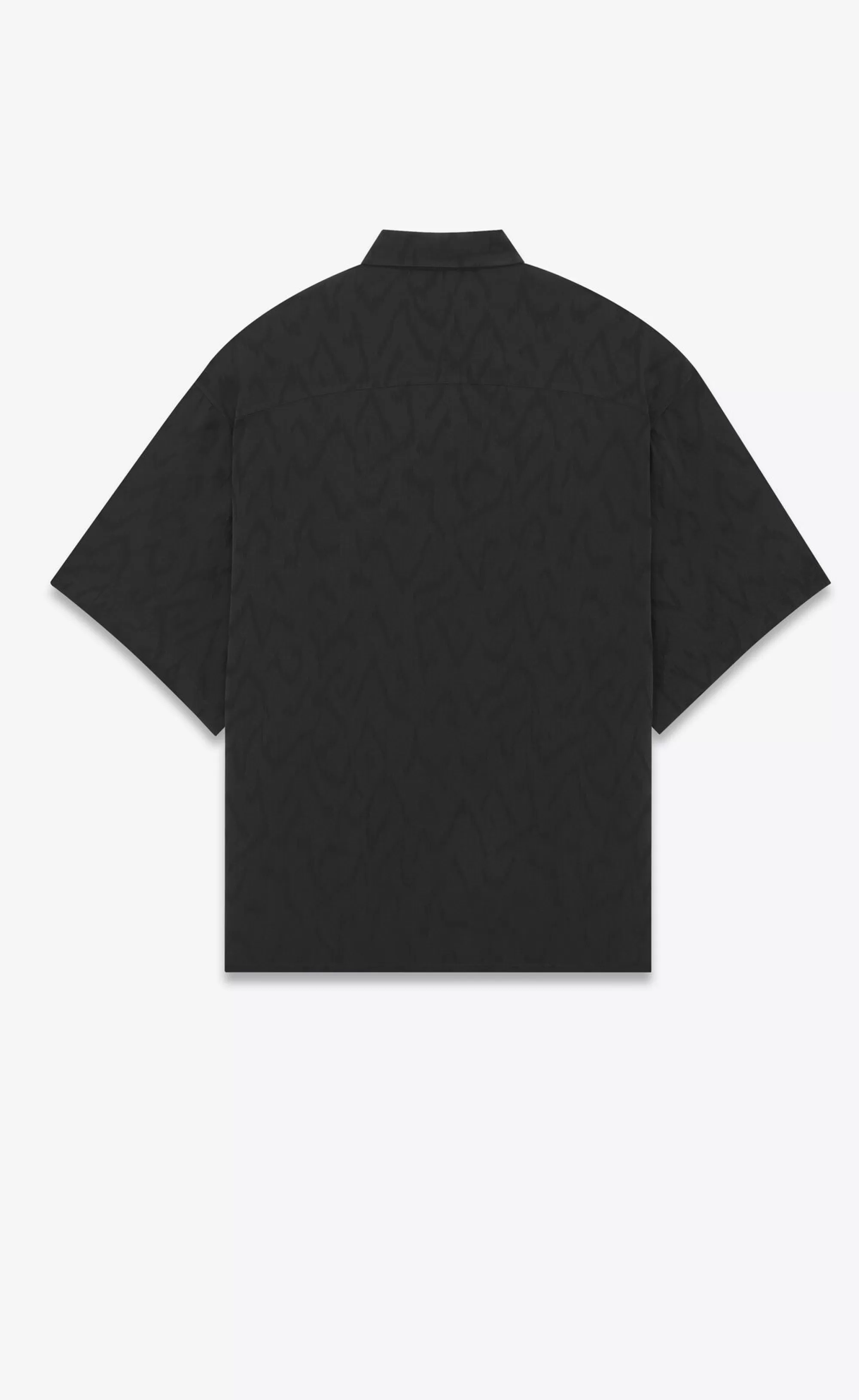 Saint Laurent ALL READY TO WEAR | SHIRTS^OVERSIZE SHIRT IN MATTE AND SHINY SILK | | YSL.com