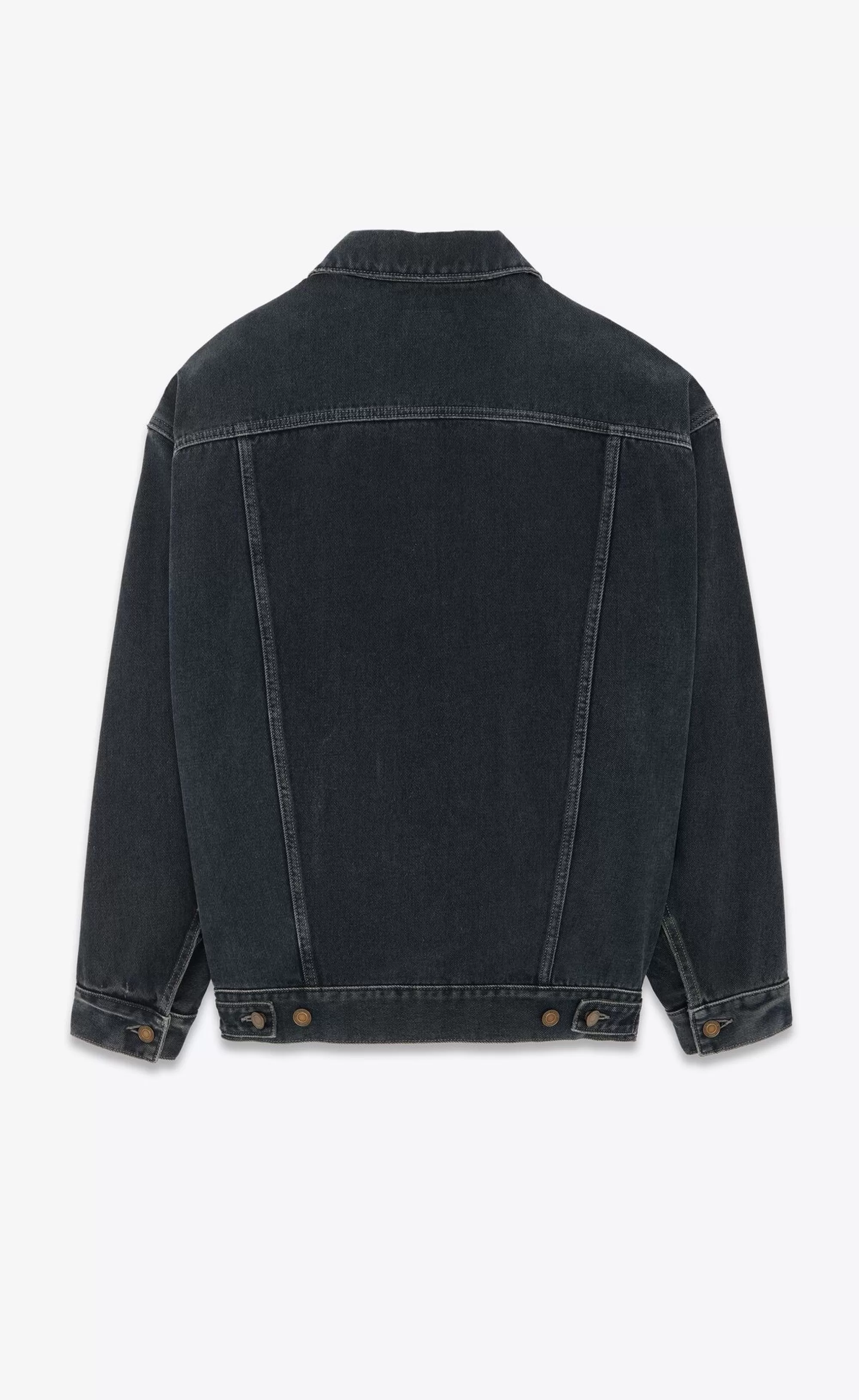 Saint Laurent ALL READY TO WEAR | DENIM^Oversized Jacket In Denim | | YSL.com