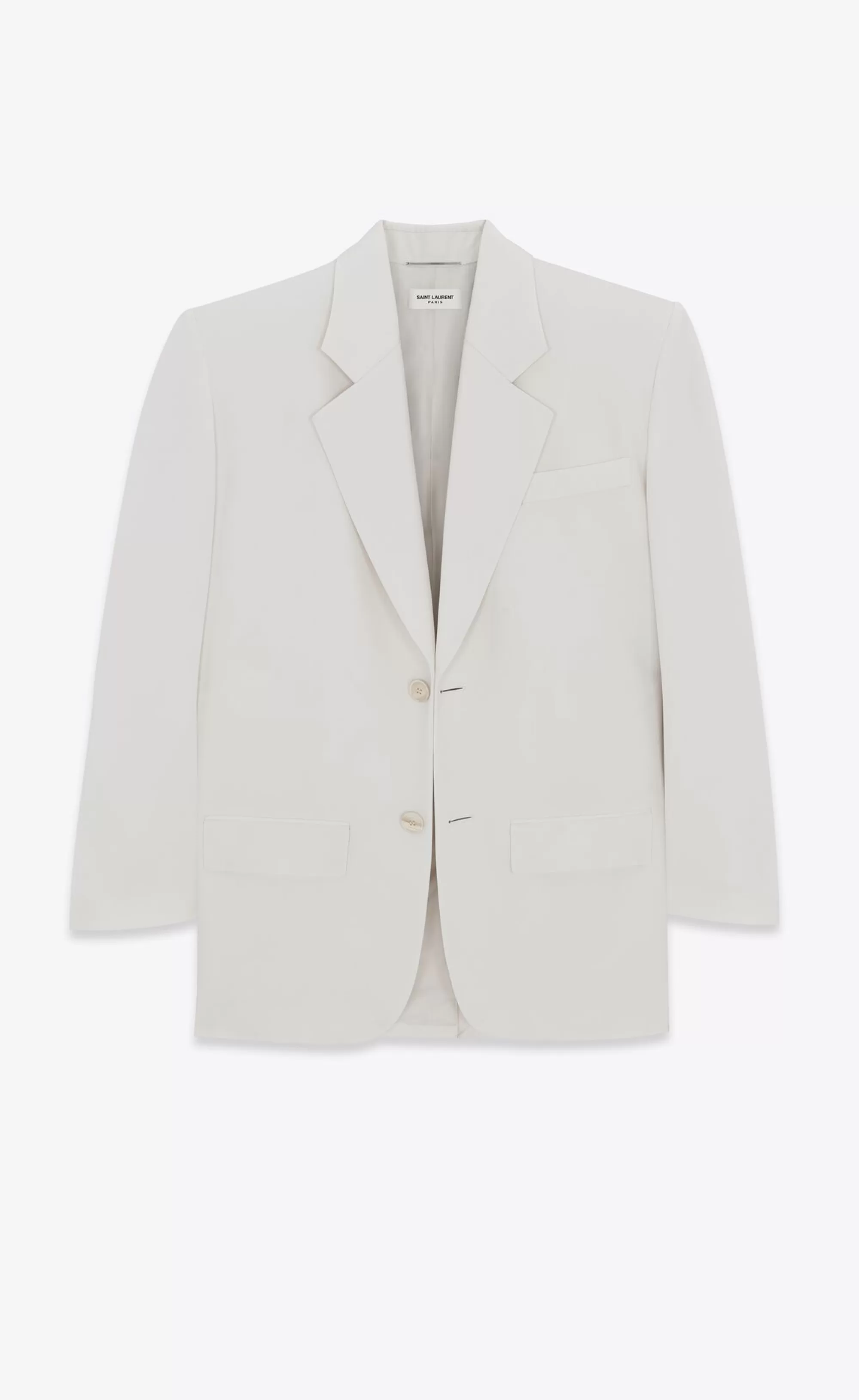 Saint Laurent ALL READY TO WEAR | JACKETS AND PANTS^Oversized Jacket In Wool Gabardine | | YSL.com
