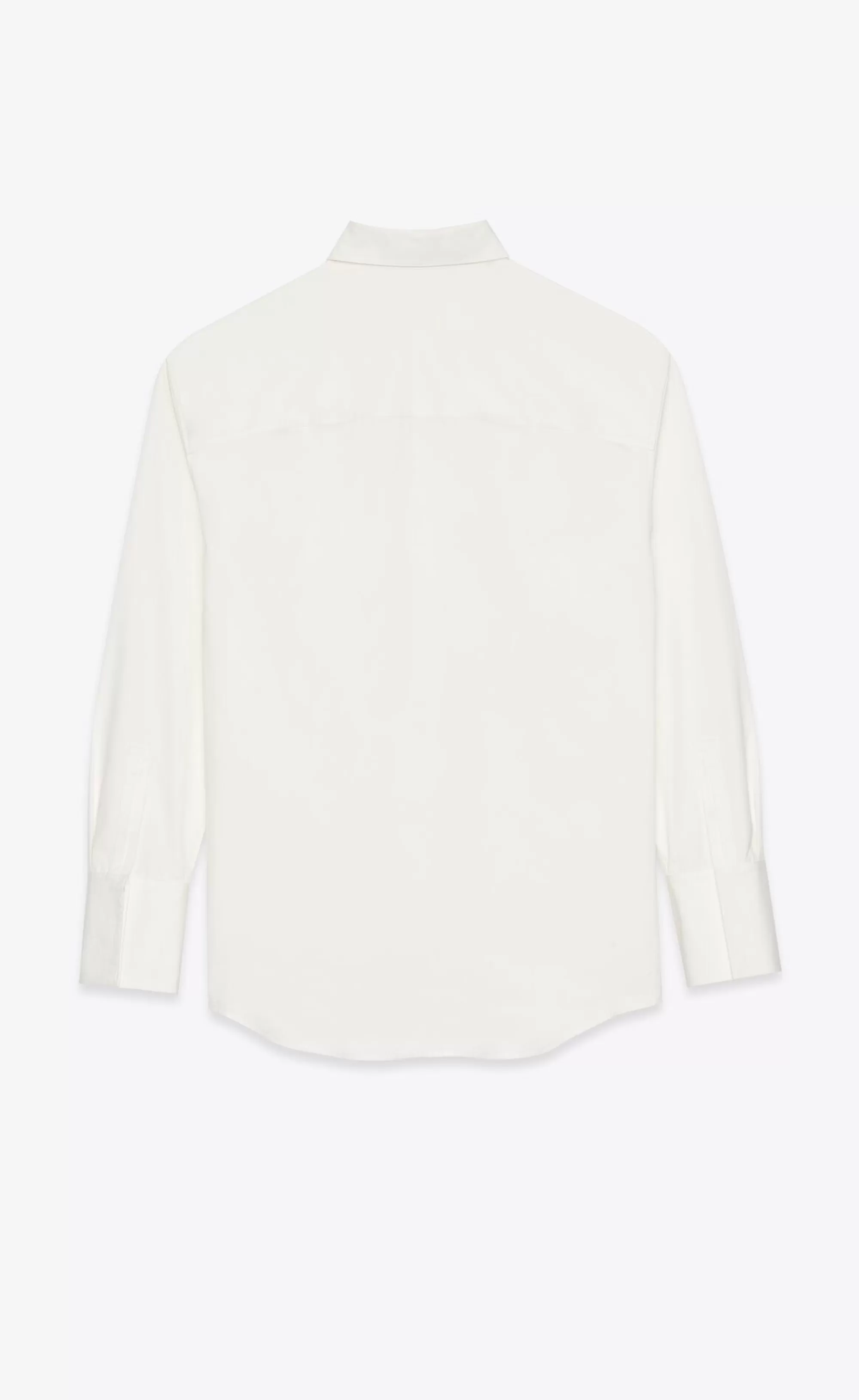 Women Saint Laurent SHIRTS AND TOPS^Oversized Shirt In Cotton Poplin | | YSL.com