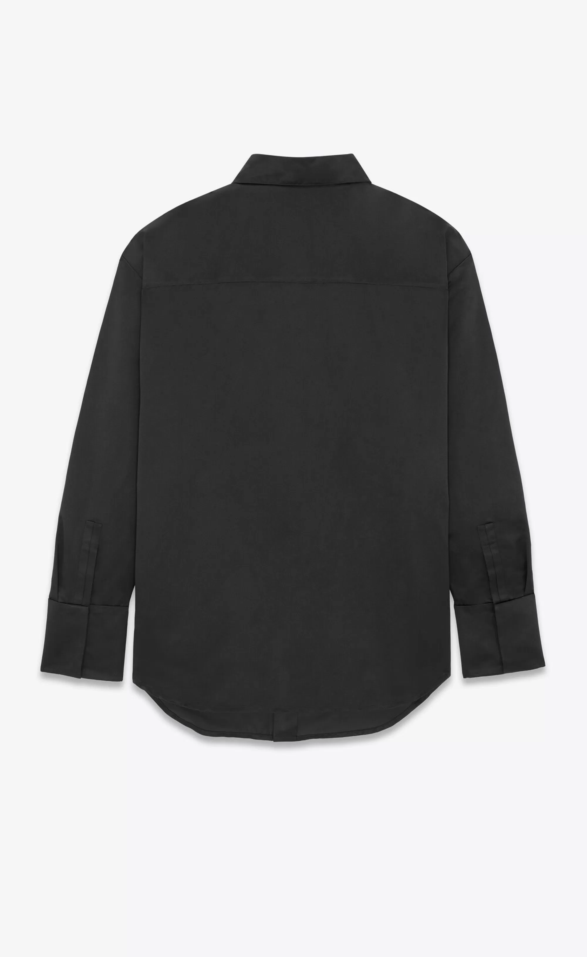 Saint Laurent ALL READY TO WEAR | SHIRTS^Oversized Shirt In Silk Duchess Satin | | YSL.com