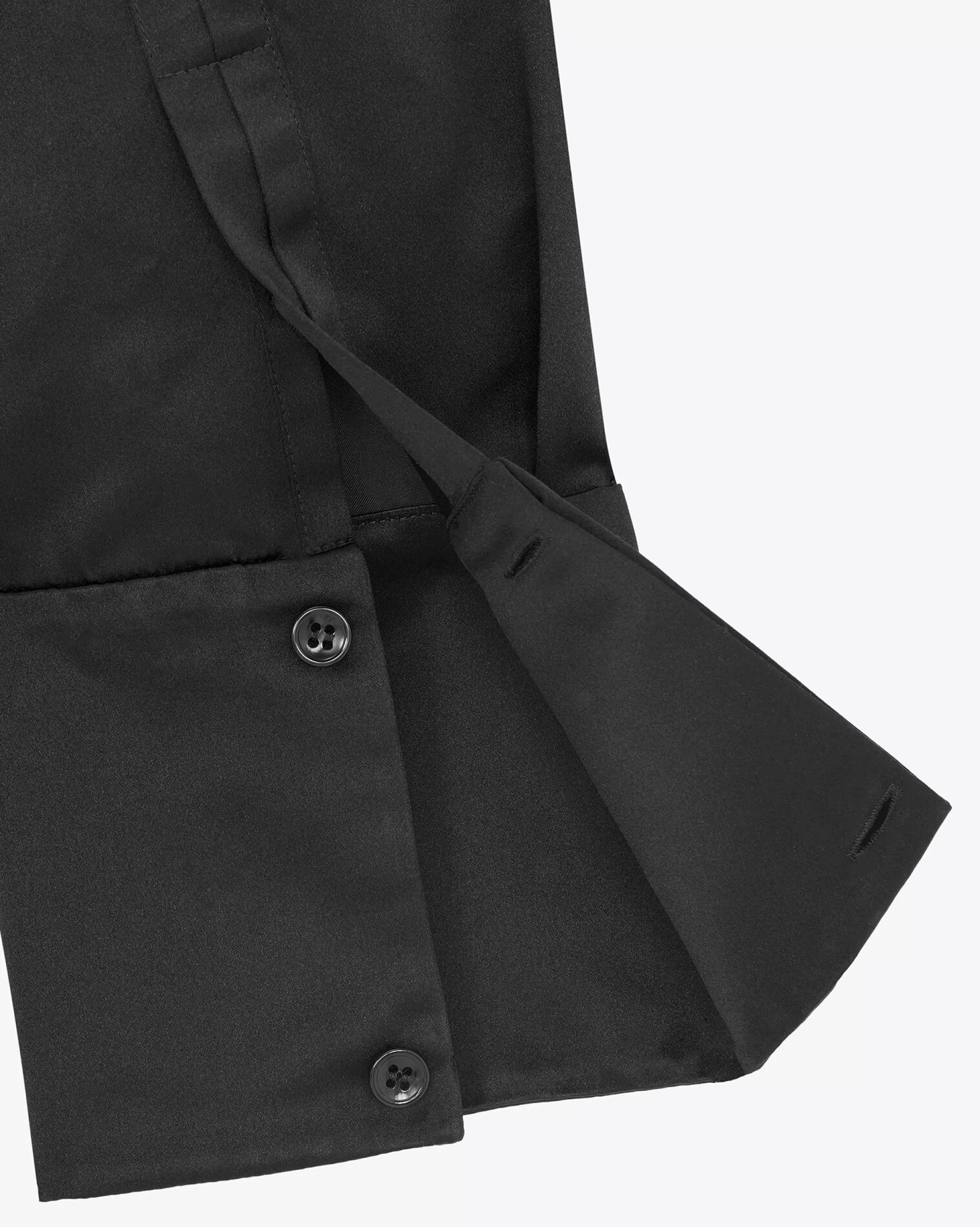 Saint Laurent ALL READY TO WEAR | SHIRTS^Oversized Shirt In Silk Duchess Satin | | YSL.com