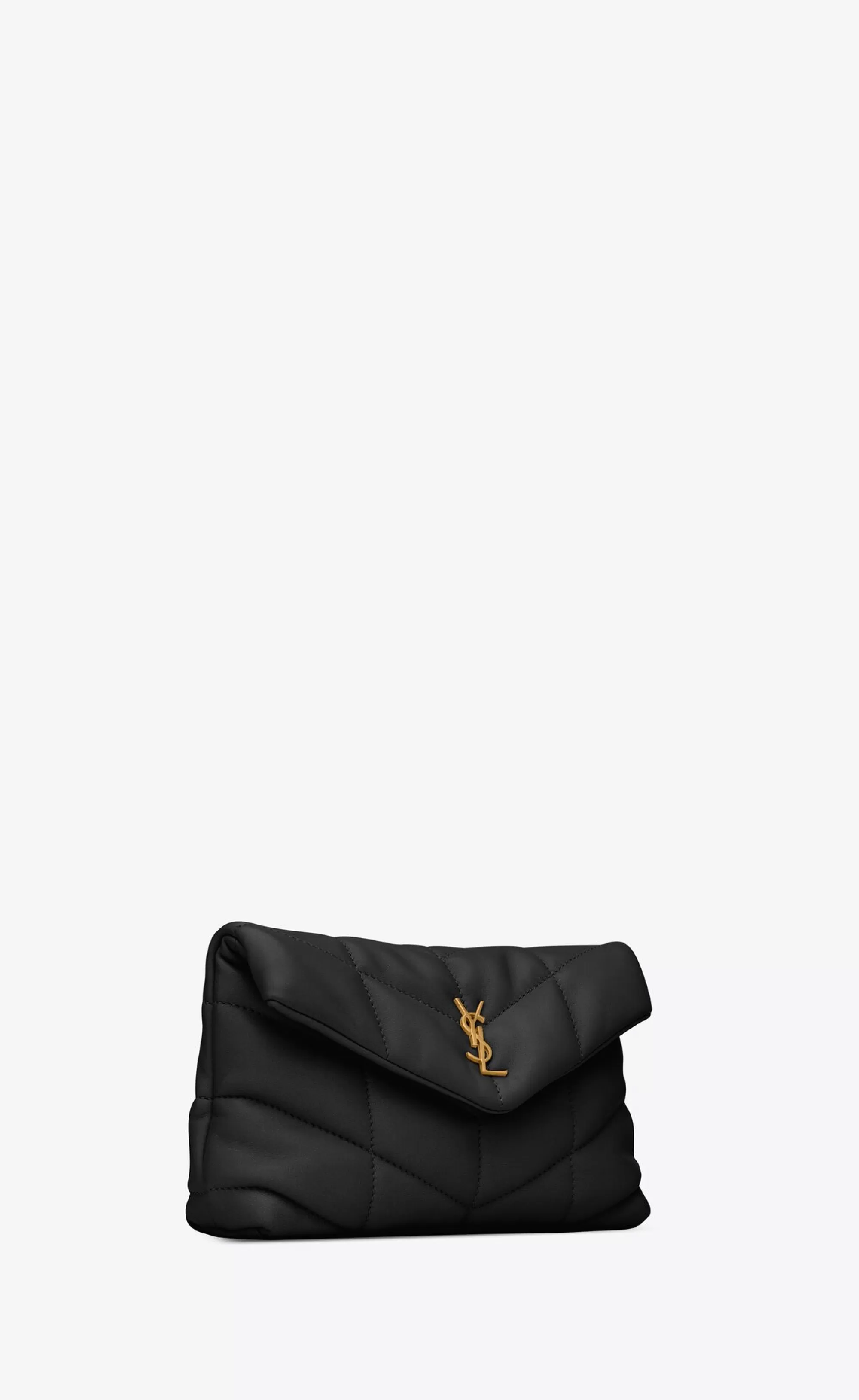 Women Saint Laurent pouches^PUFFER Small Pouch In Quilted Nappa Leather | | YSL.com