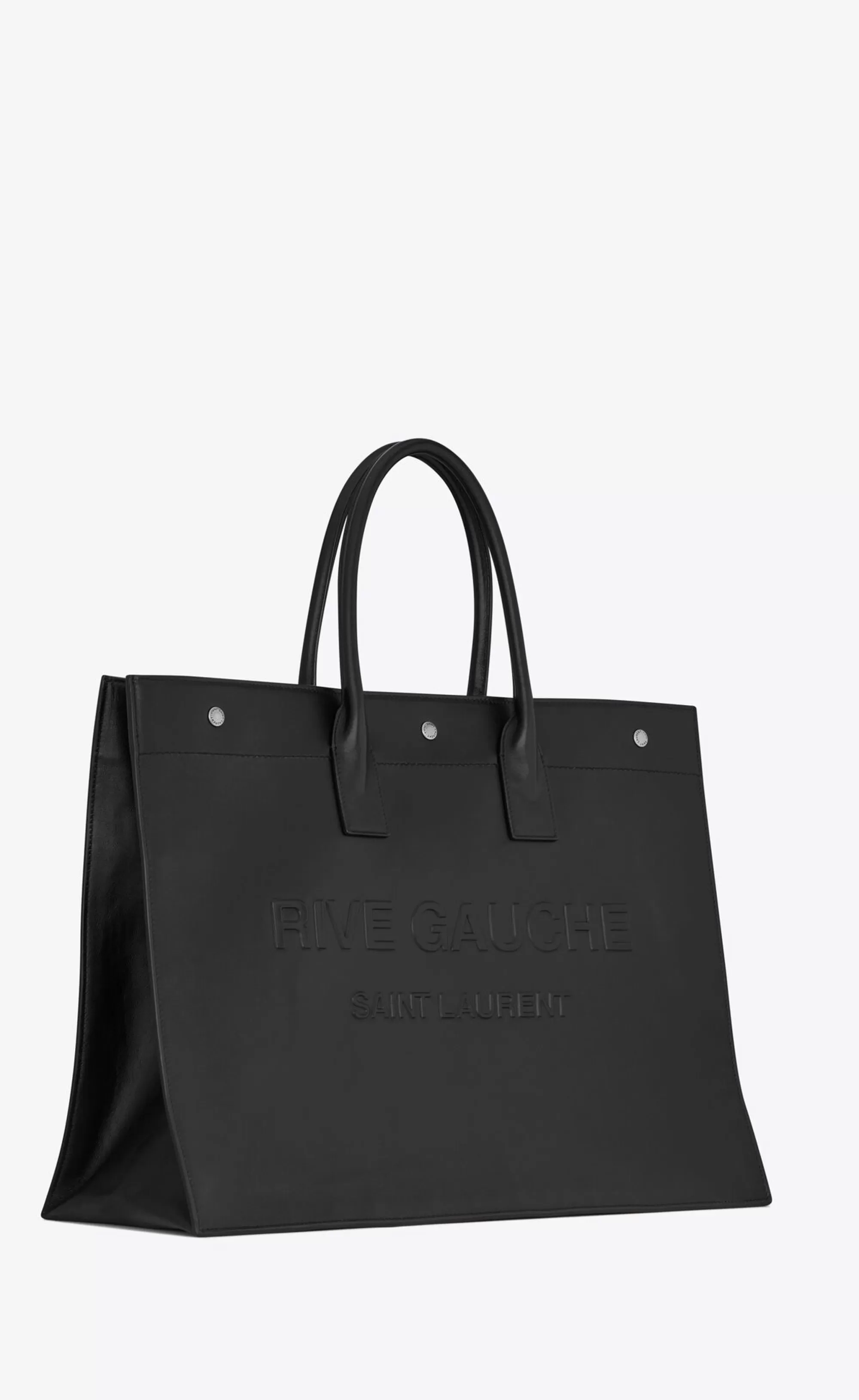 Saint Laurent SHOPPING BAGS^RIVE GAUCHE Large Tote Bag In Smooth Leather | | YSL.com