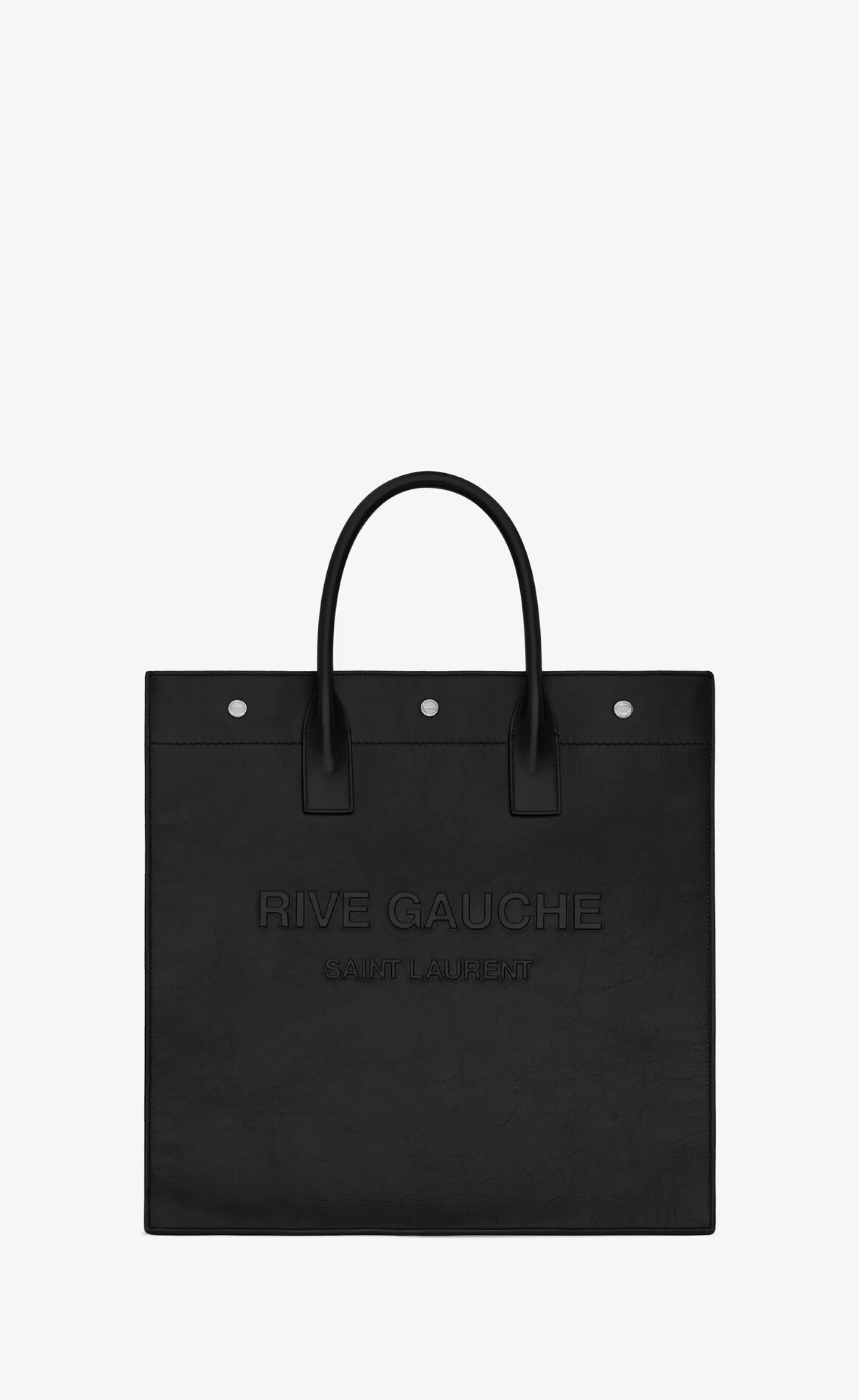 Saint Laurent SHOPPING BAGS^RIVE GAUCHE NORTH/SOUTH TOTE BAG IN SMOOTH LEATHER | | YSL.com