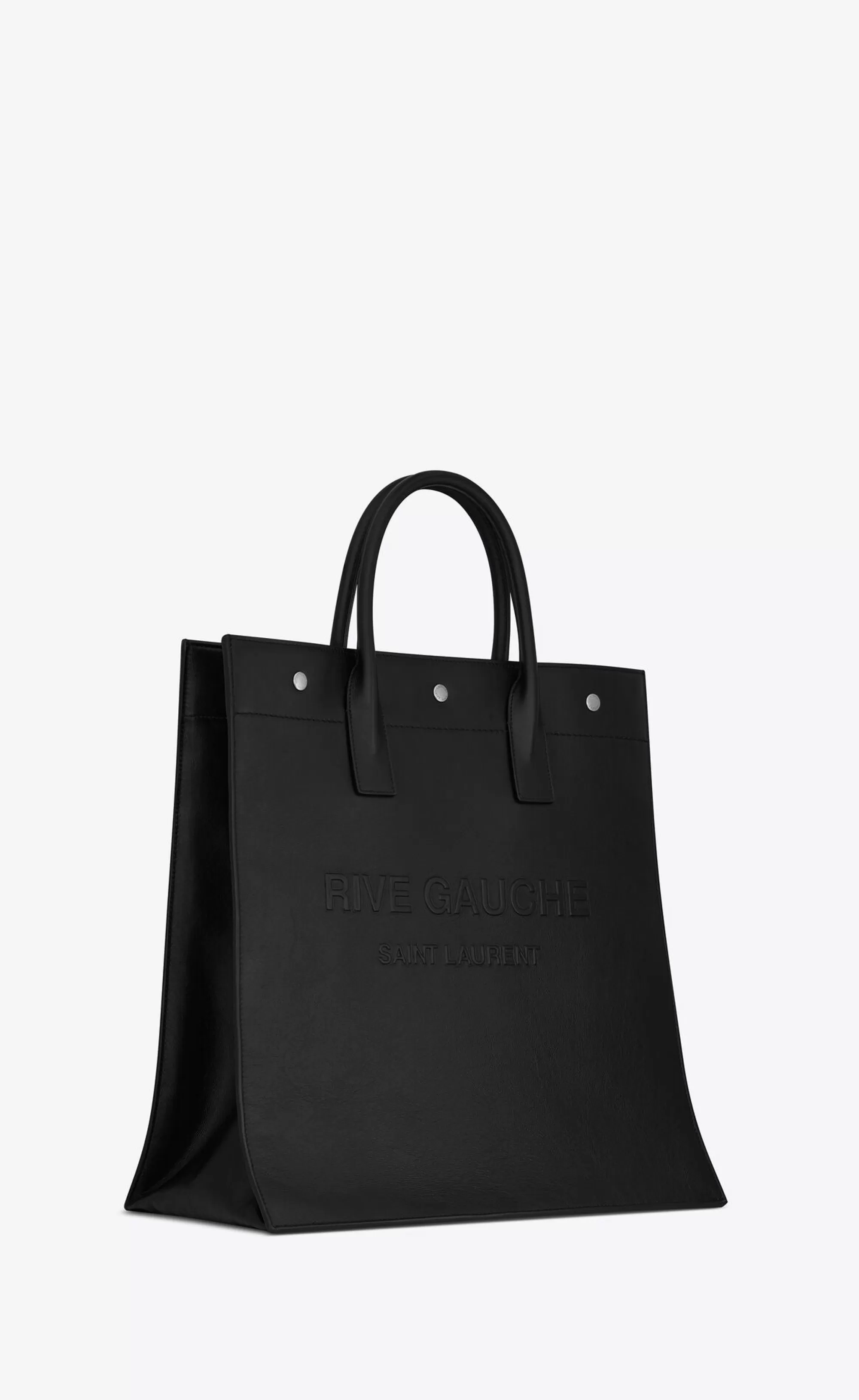 Saint Laurent SHOPPING BAGS^RIVE GAUCHE NORTH/SOUTH TOTE BAG IN SMOOTH LEATHER | | YSL.com