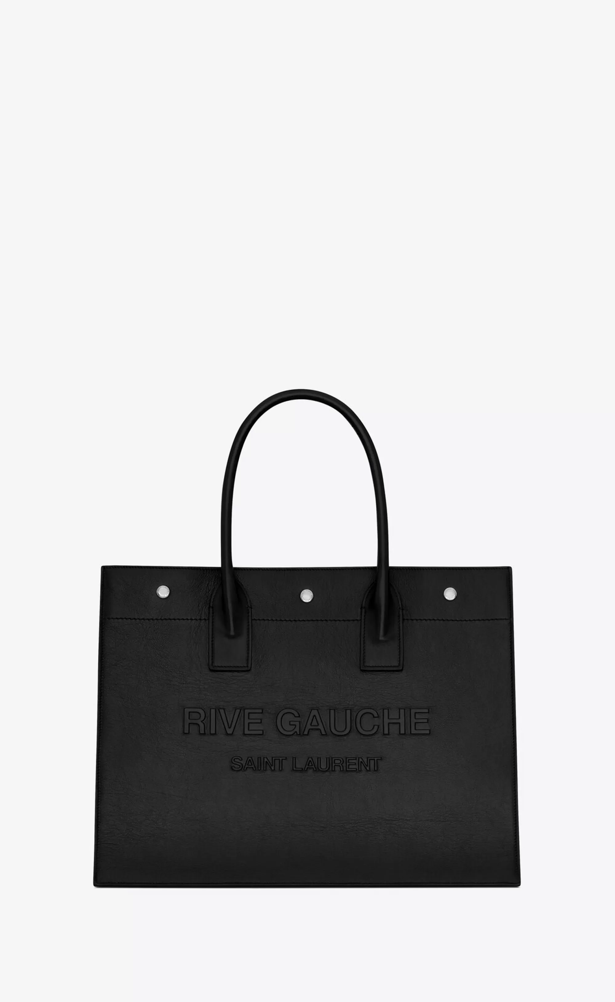 Saint Laurent SHOPPING BAGS^Rive Gauche Small Tote Bag In Smooth Leather | | YSL.com