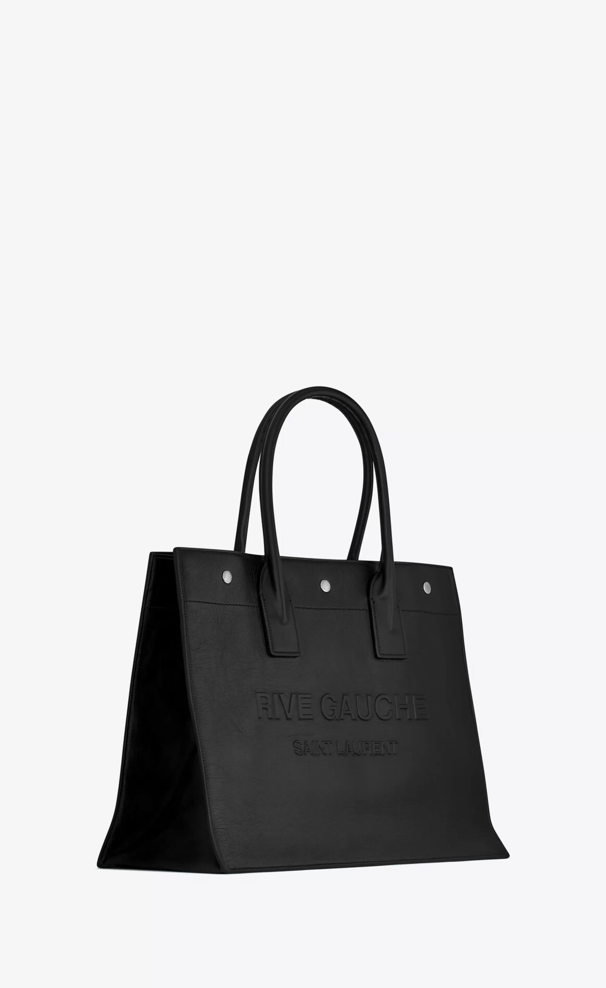 Saint Laurent SHOPPING BAGS^Rive Gauche Small Tote Bag In Smooth Leather | | YSL.com