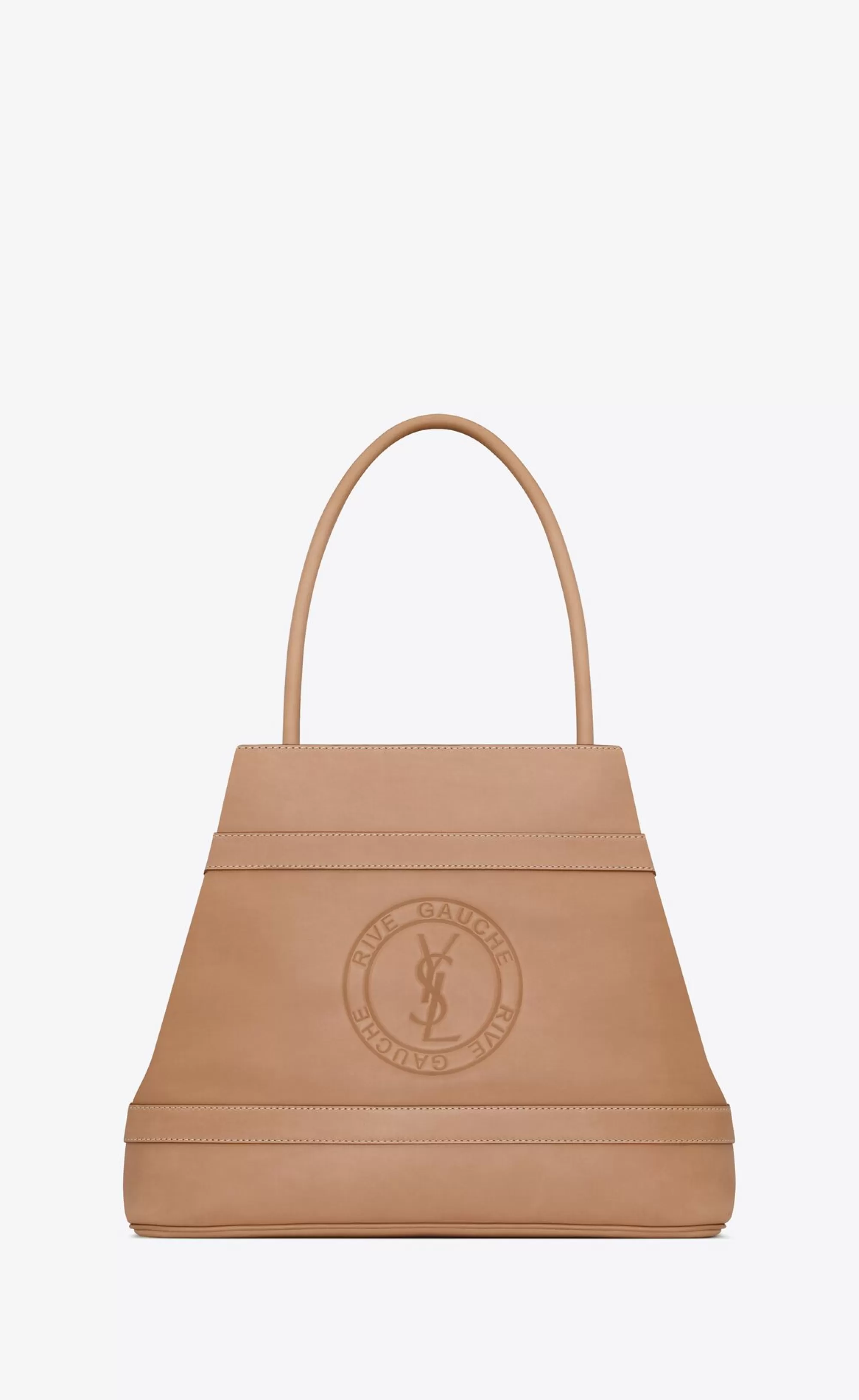 Saint Laurent SHOPPING BAGS^RIVE GAUCHE Tote Bag In Vegetable-tanned Leather | | YSL.com