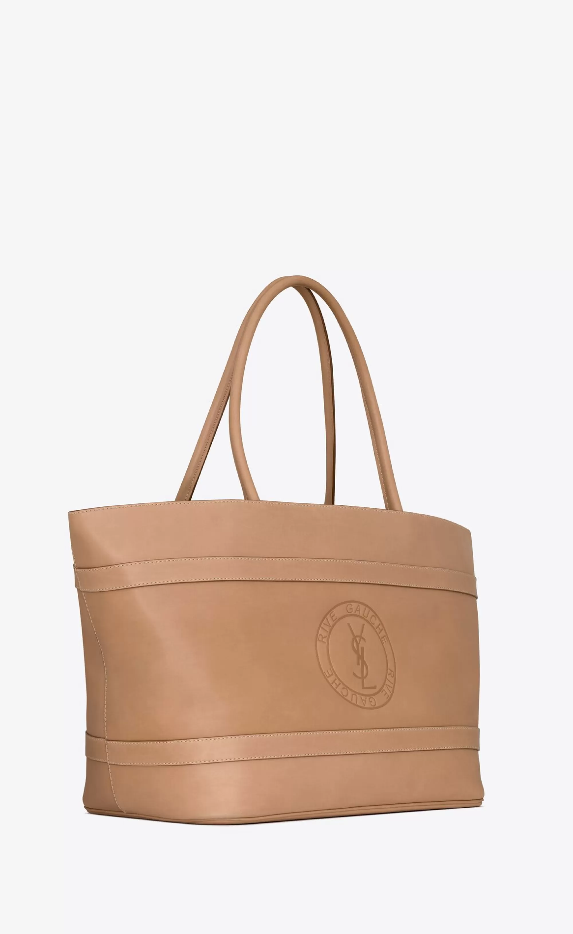 Saint Laurent SHOPPING BAGS^RIVE GAUCHE Tote Bag In Vegetable-tanned Leather | | YSL.com
