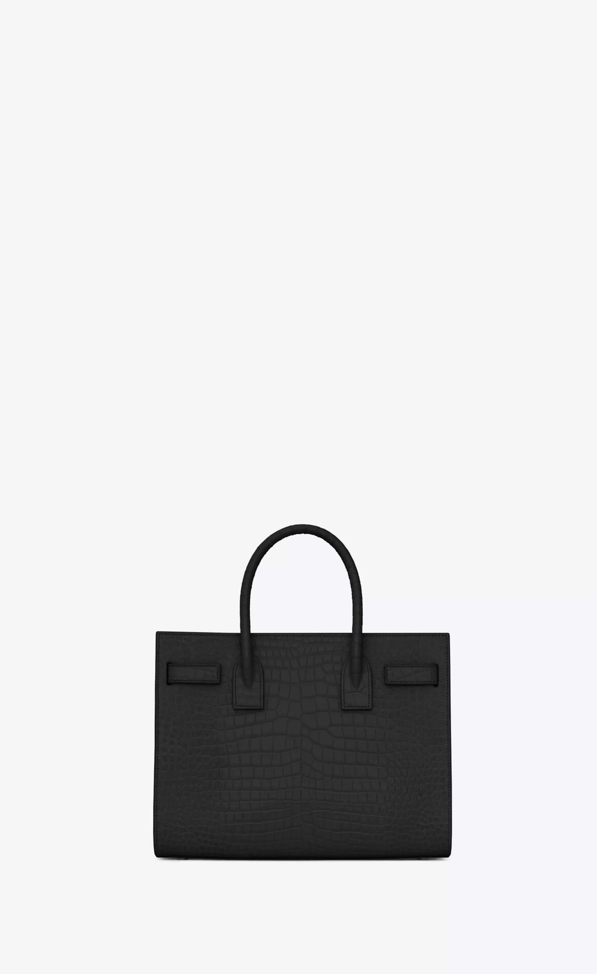 Women Saint Laurent TOP HANDLES | SAC DE JOUR^SAC DE JOUR BABY IN EMBOSSED CROCODILE LEATHER | | YSL.com