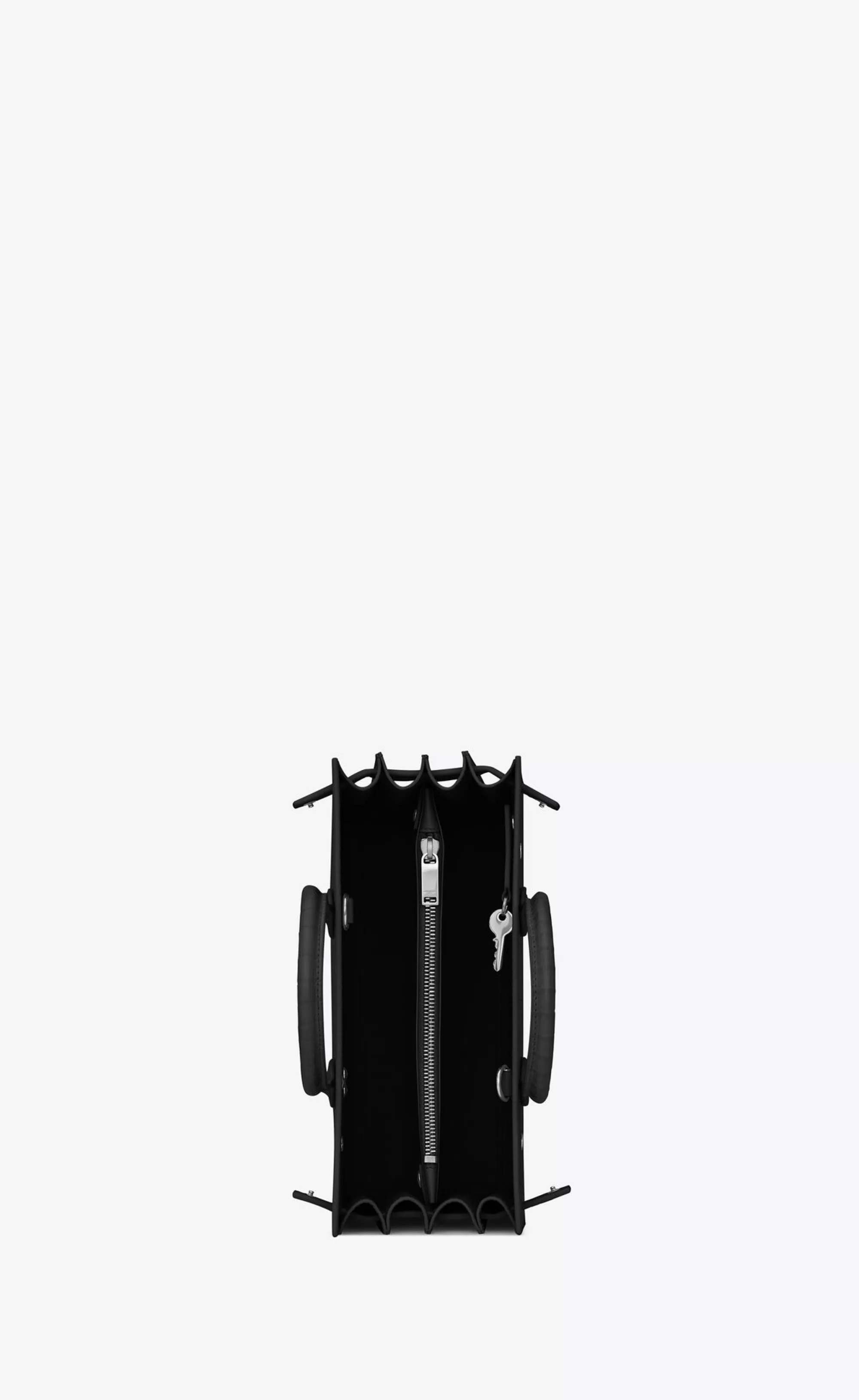 Women Saint Laurent TOP HANDLES | SAC DE JOUR^SAC DE JOUR BABY IN EMBOSSED CROCODILE LEATHER | | YSL.com