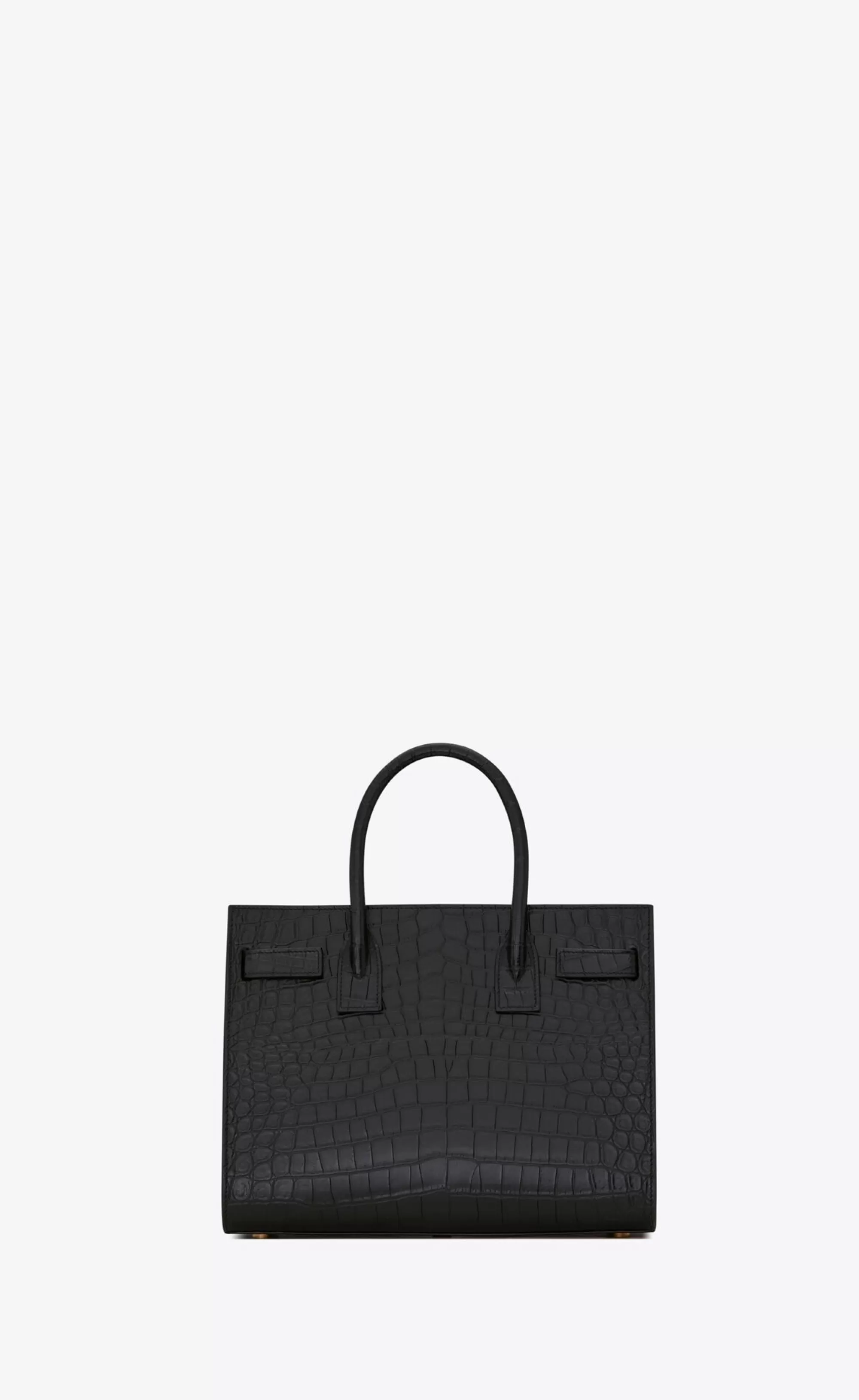 Women Saint Laurent TOP HANDLES | SAC DE JOUR^SAC DE JOUR BABY IN MATTE CROCODILE EMBOSSED LEATHER | | YSL.com