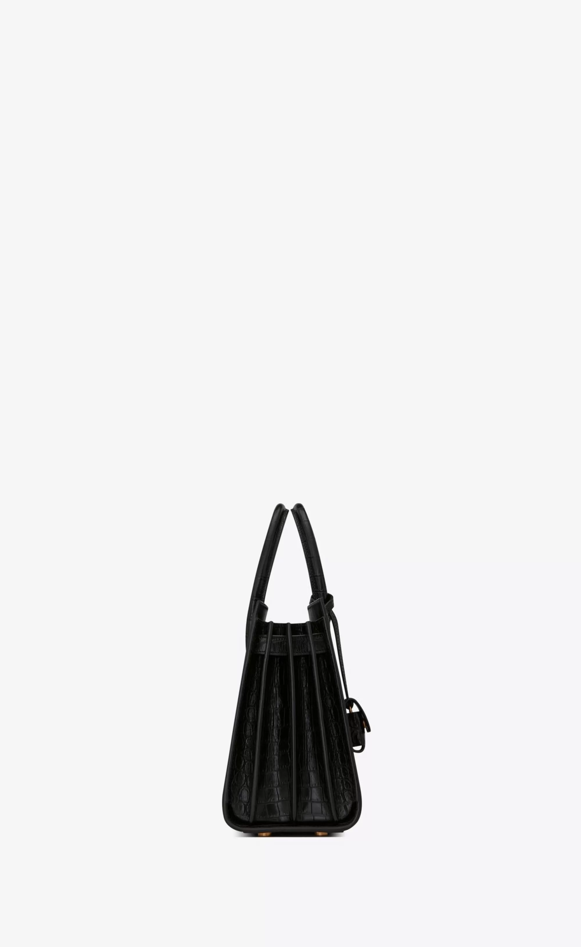 Women Saint Laurent TOP HANDLES | SAC DE JOUR^SAC DE JOUR BABY IN MATTE CROCODILE EMBOSSED LEATHER | | YSL.com