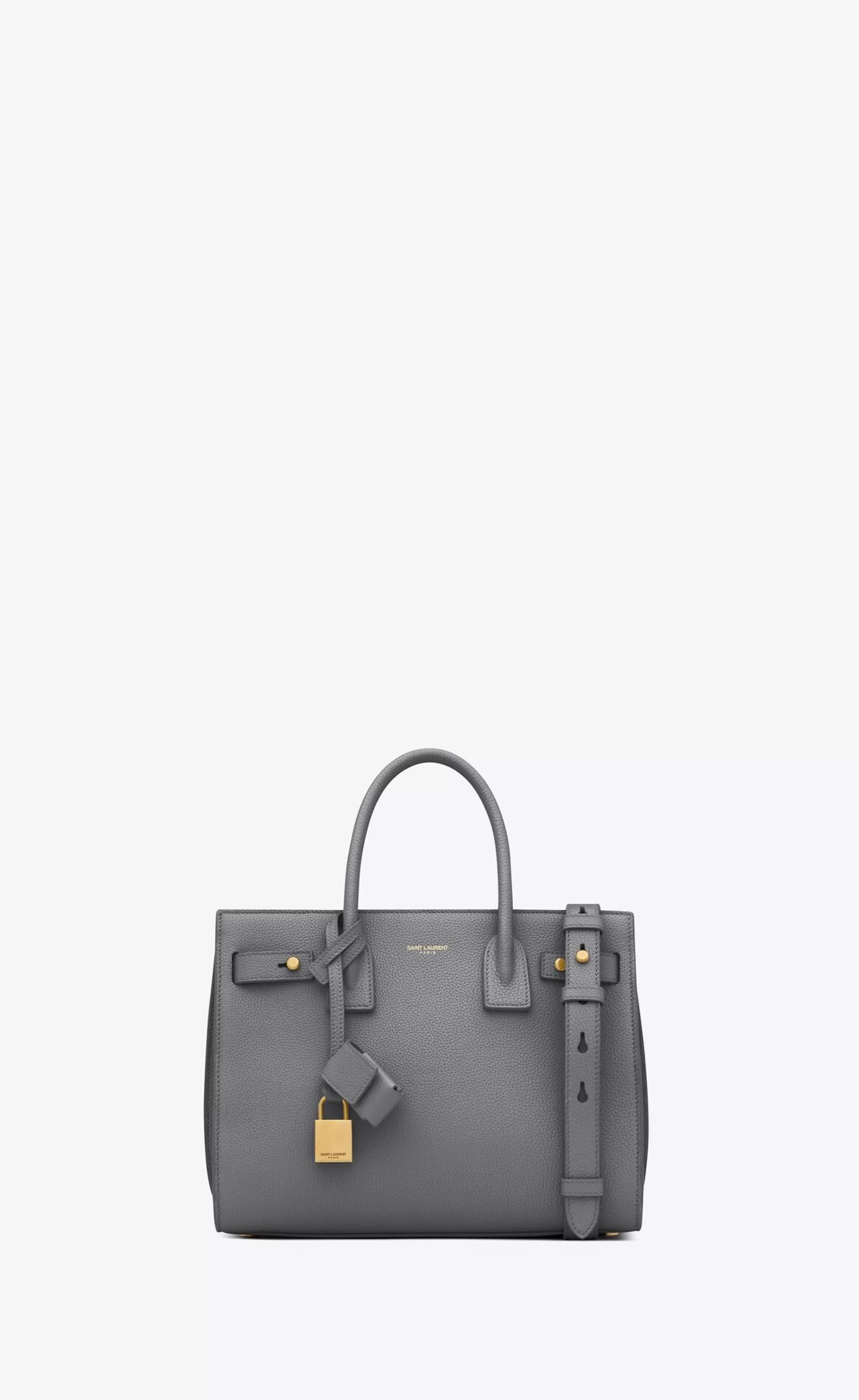 Women Saint Laurent TOP HANDLES | SAC DE JOUR^SAC DE JOUR BABY IN SUPPLE GRAINED LEATHER | | YSL.com