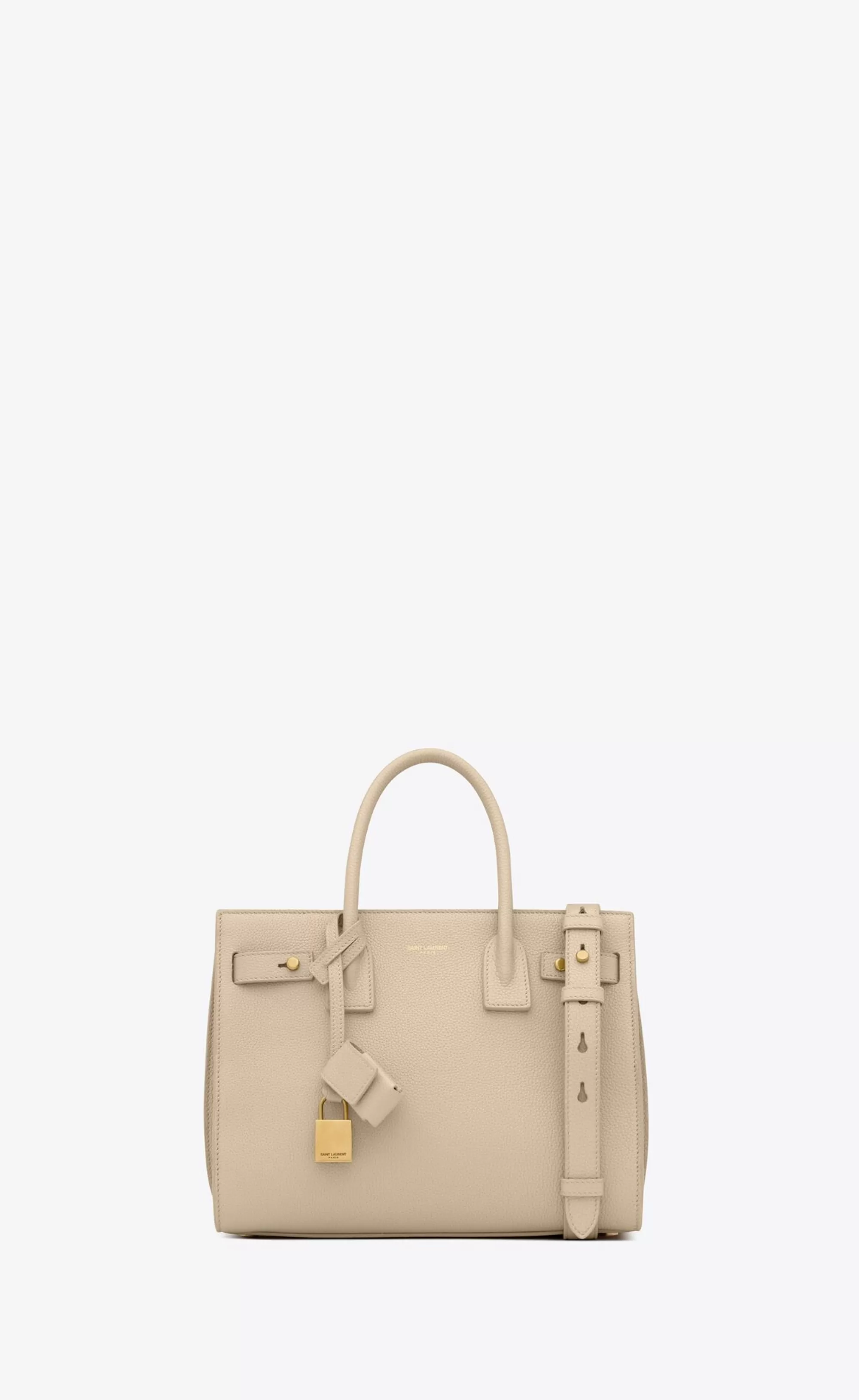 Women Saint Laurent TOP HANDLES | TOP HANDLES^SAC DE JOUR BABY IN SUPPLE GRAINED LEATHER | | YSL.com