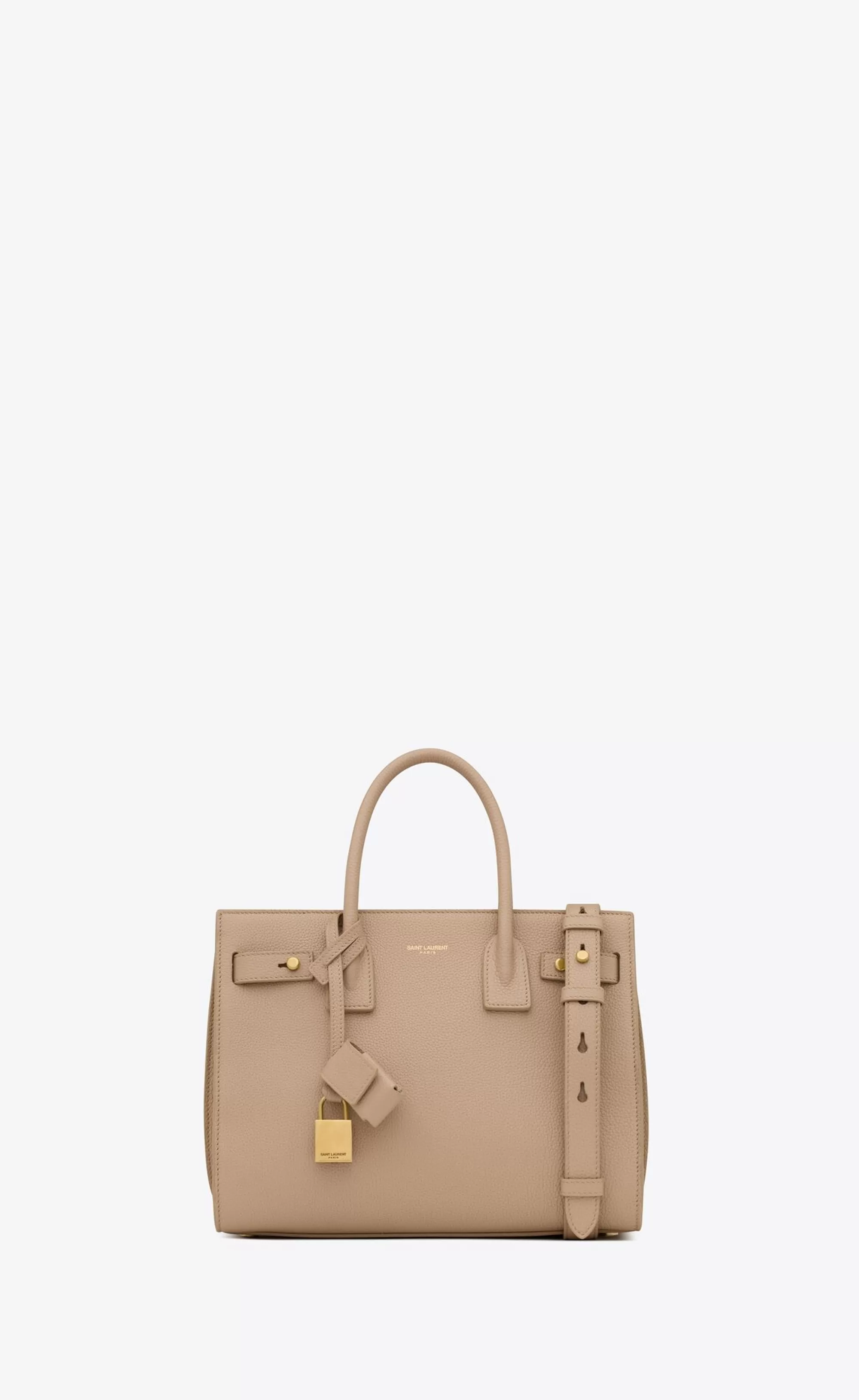 Women Saint Laurent TOP HANDLES | TOP HANDLES^SAC DE JOUR BABY IN SUPPLE GRAINED LEATHER | | YSL.com