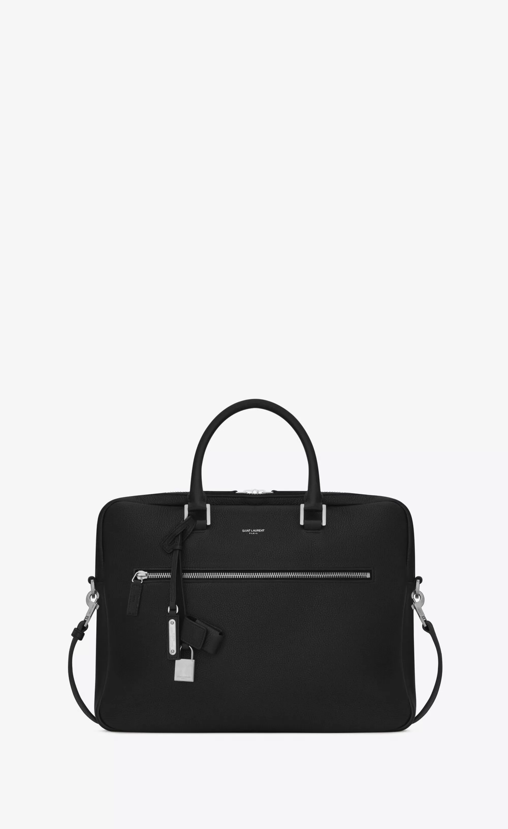Saint Laurent BRIEFCASES^Sac De Jour Briefcase In Grained Leather | | YSL.com