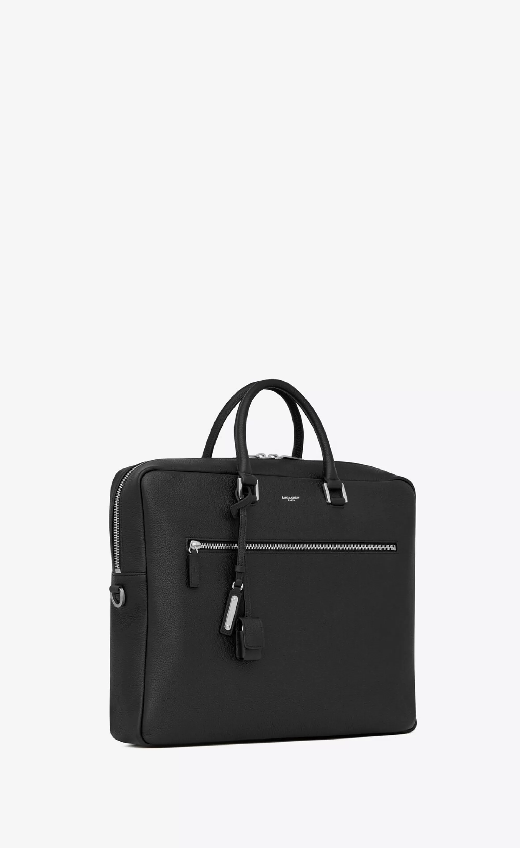 Saint Laurent SAC DE JOUR | BRIEFCASES^Sac De Jour Large Briefcase In Grained Leather | | YSL.com