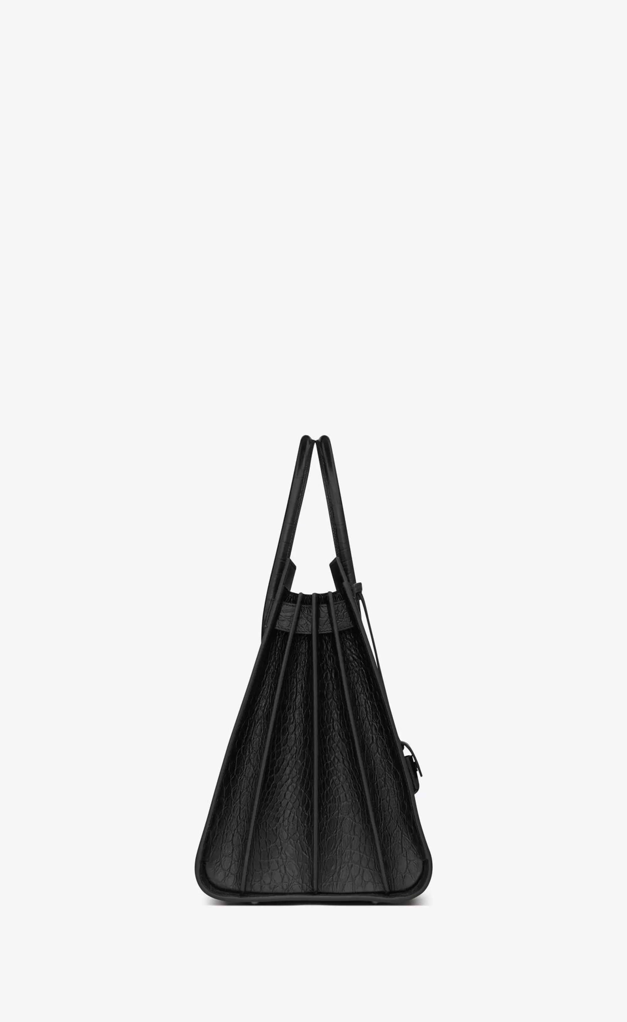 Saint Laurent SAC DE JOUR^Sac De Jour LARGE In Crocodile-embossed Leather | | YSL.com