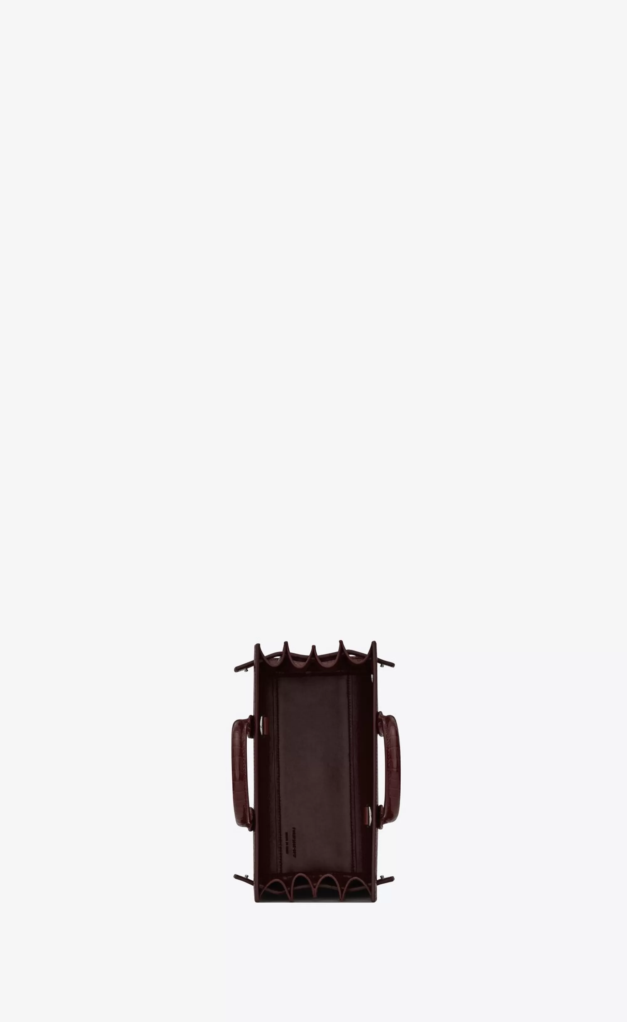 Women Saint Laurent TOP HANDLES | SAC DE JOUR^SAC DE JOUR NANO IN CROCODILE EMBOSSED LEATHER | | YSL.com