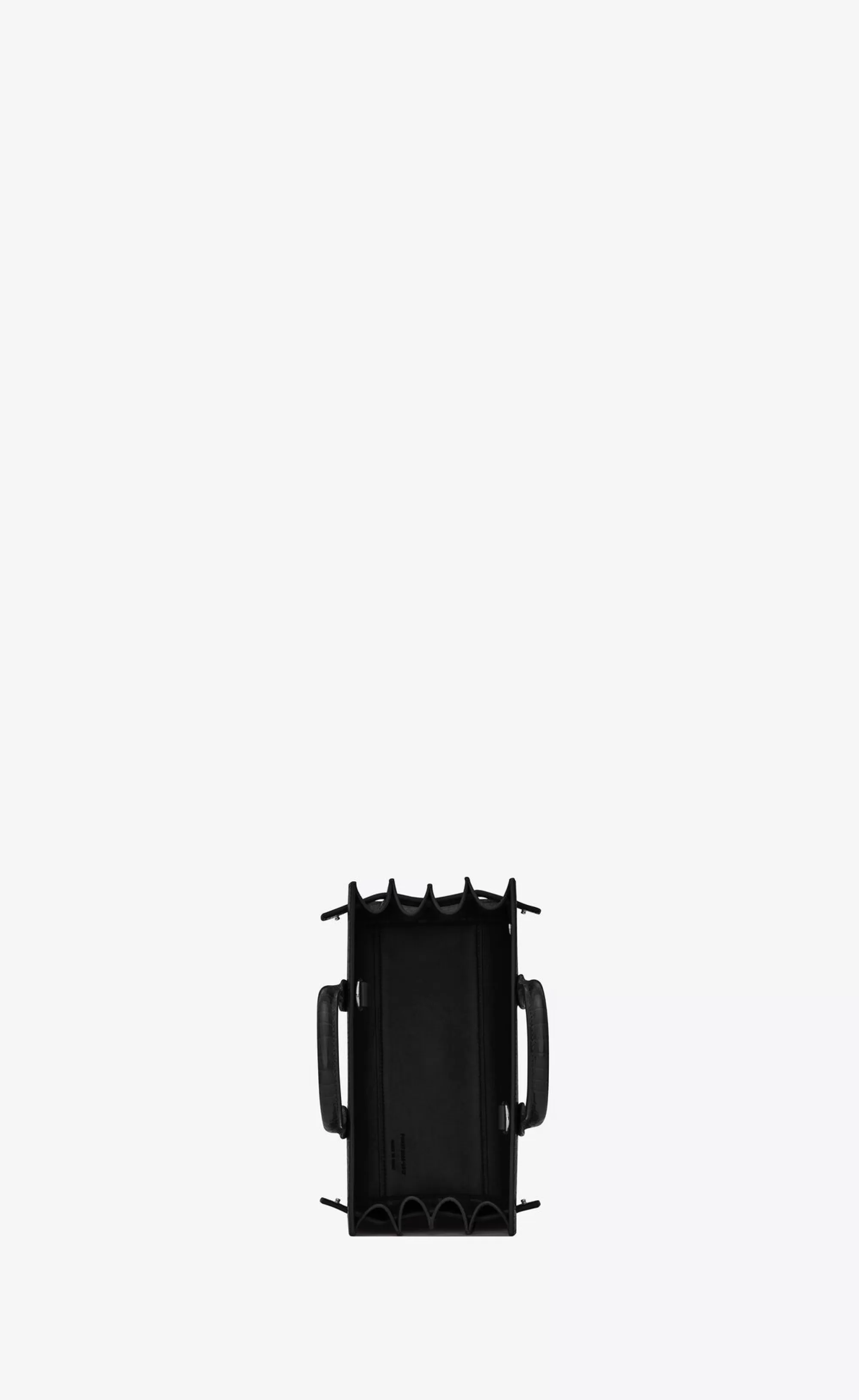 Women Saint Laurent TOP HANDLES | SAC DE JOUR^SAC DE JOUR NANO IN CROCODILE EMBOSSED LEATHER | | YSL.com