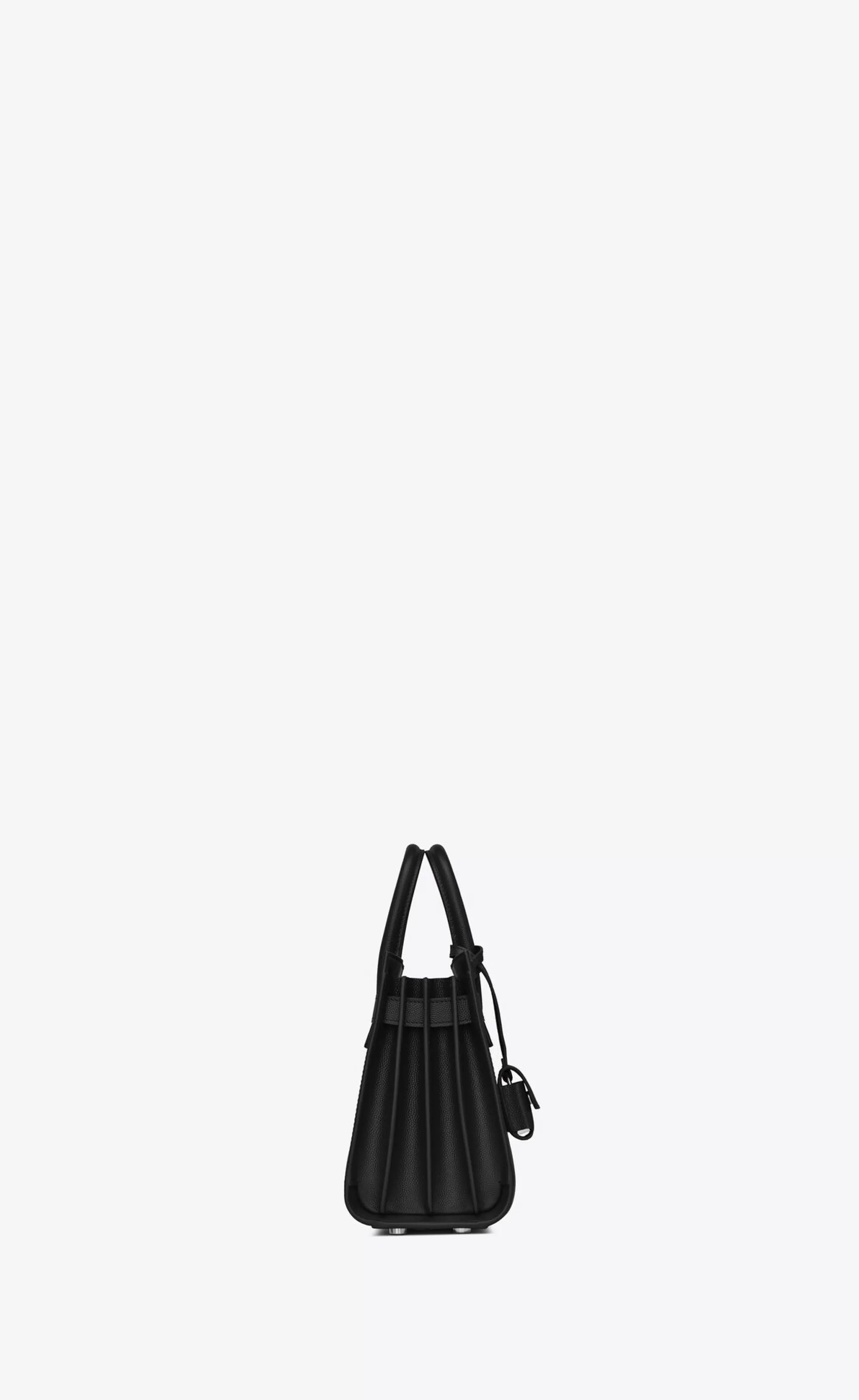 Women Saint Laurent TOP HANDLES | SAC DE JOUR^SAC DE JOUR NANO IN GRAINED LEATHER | | YSL.com