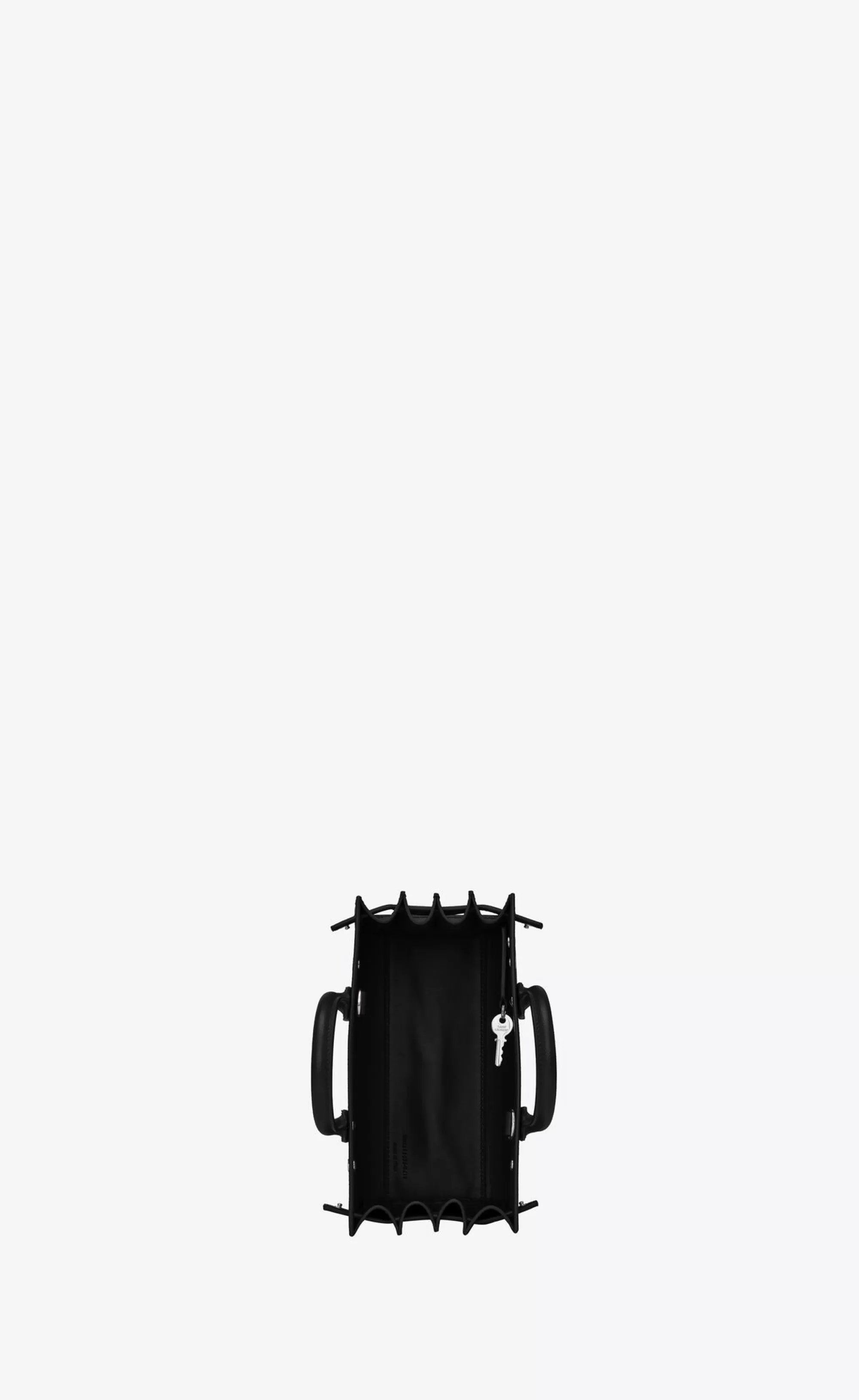 Women Saint Laurent TOP HANDLES | SAC DE JOUR^SAC DE JOUR NANO IN GRAINED LEATHER | | YSL.com