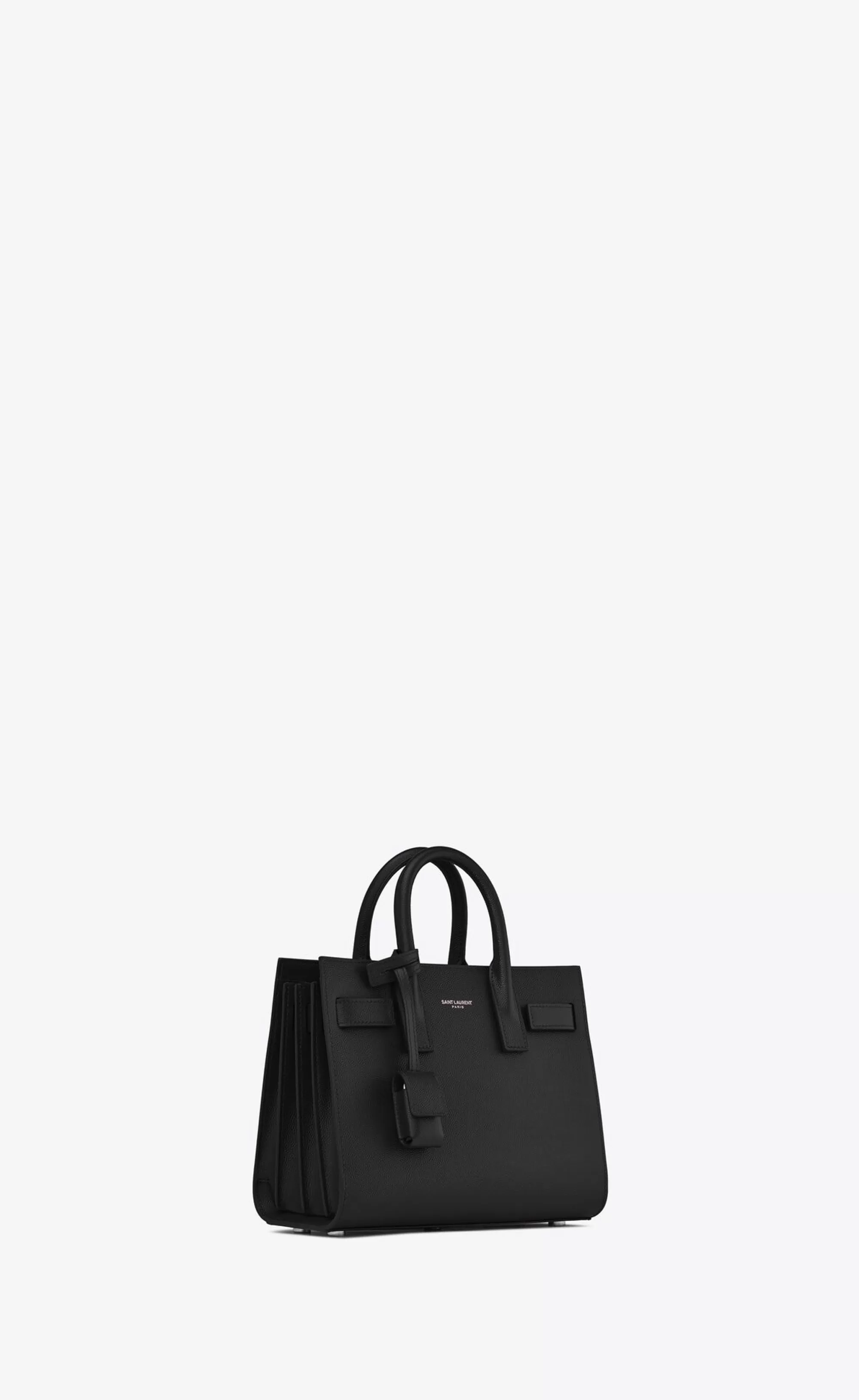 Women Saint Laurent TOP HANDLES | SAC DE JOUR^SAC DE JOUR NANO IN GRAINED LEATHER | | YSL.com
