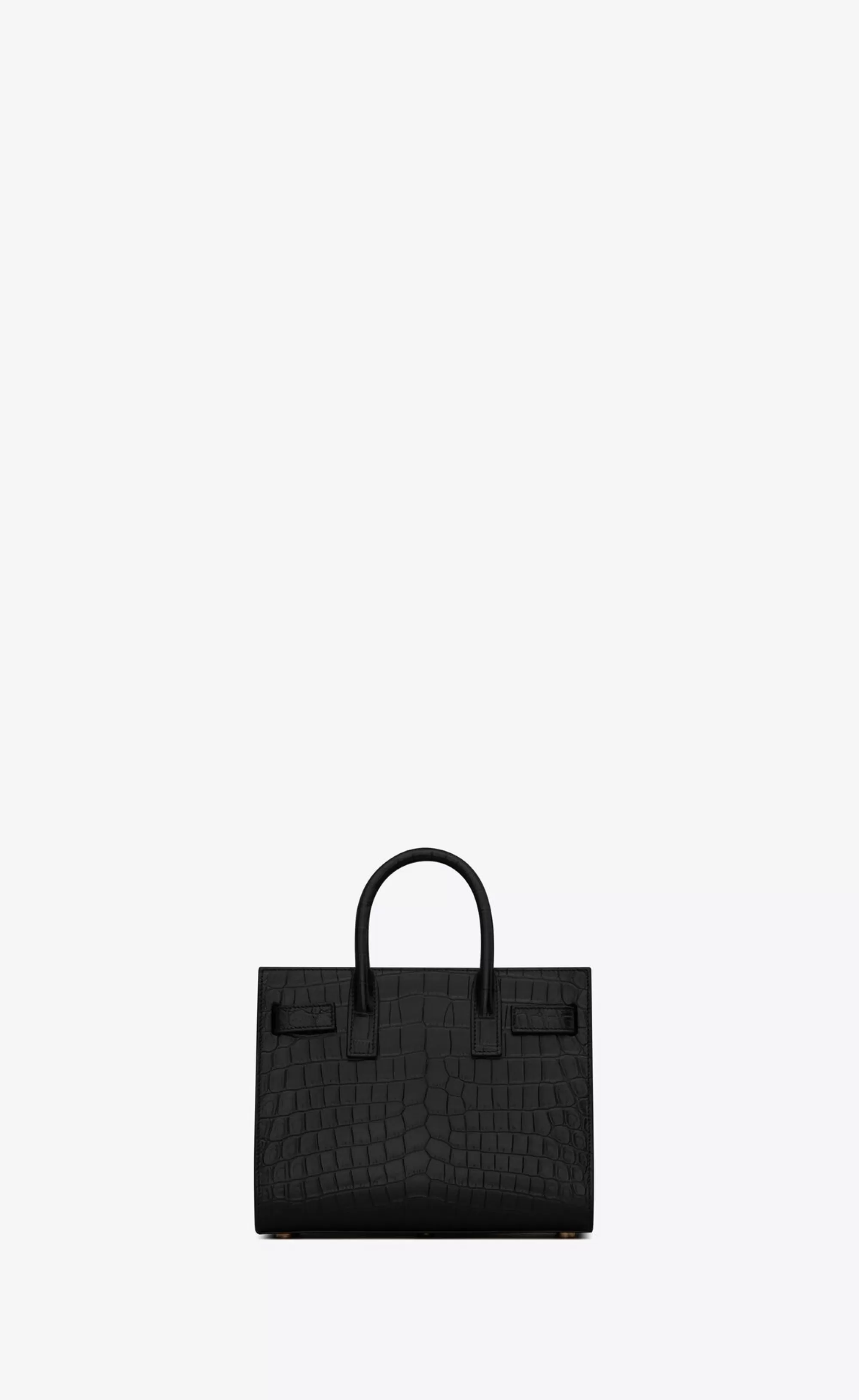 Women Saint Laurent SAC DE JOUR^SAC DE JOUR NANO IN MATTE CROCODILE EMBOSSED LEATHER | | YSL.com