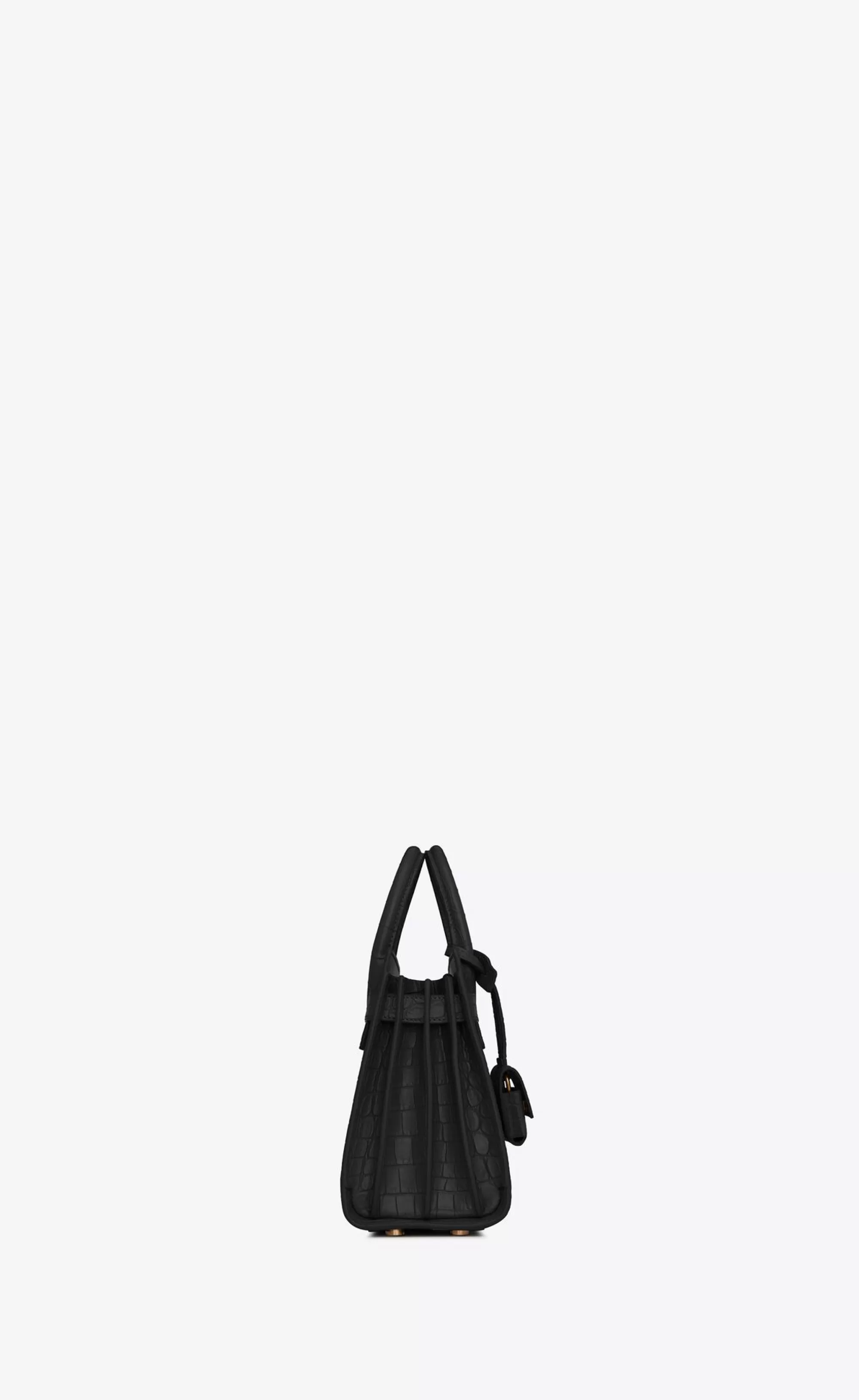 Women Saint Laurent SAC DE JOUR^SAC DE JOUR NANO IN MATTE CROCODILE EMBOSSED LEATHER | | YSL.com