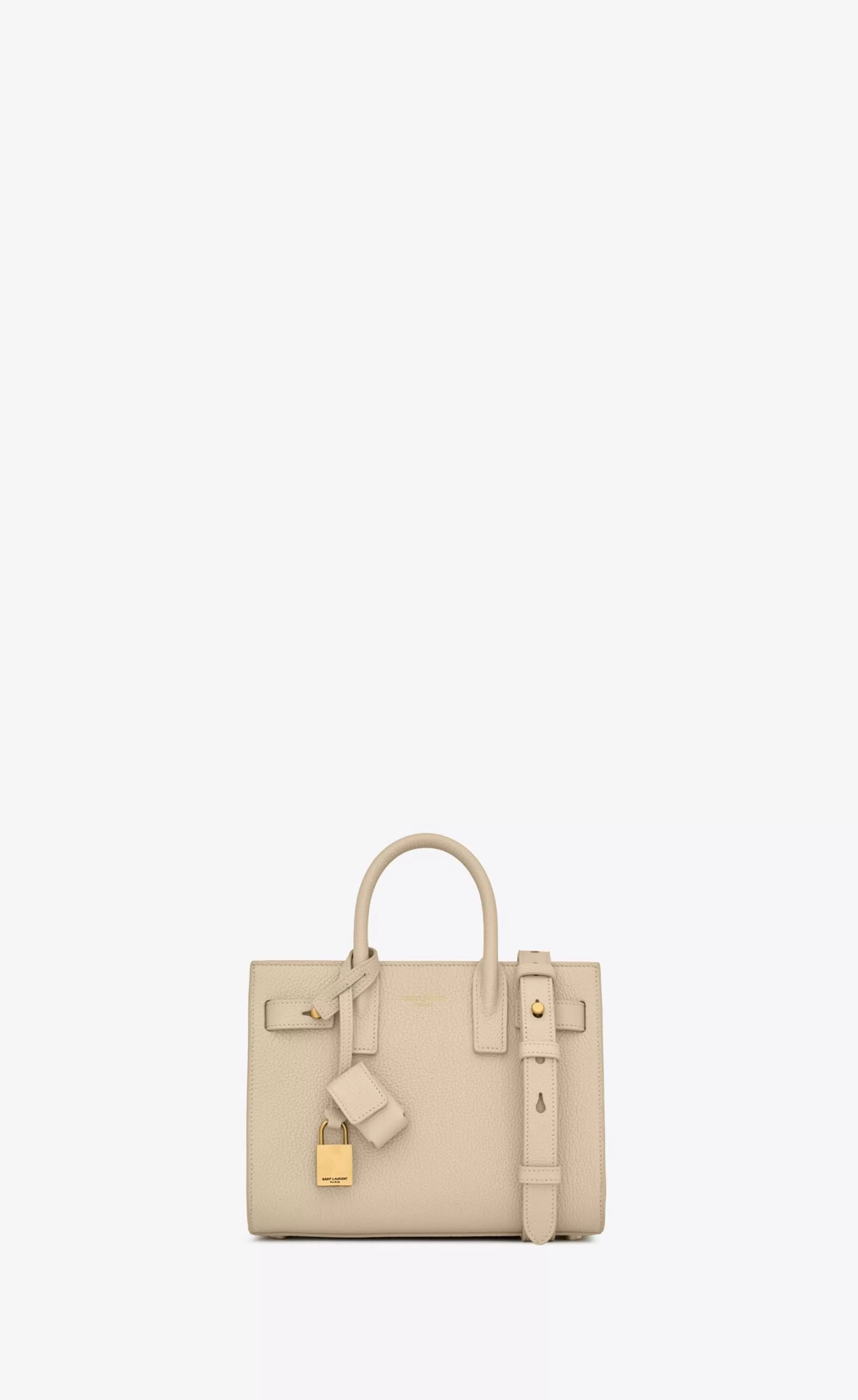 Women Saint Laurent TOP HANDLES | TOP HANDLES^SAC DE JOUR NANO IN SUPPLE GRAINED LEATHER | | YSL.com