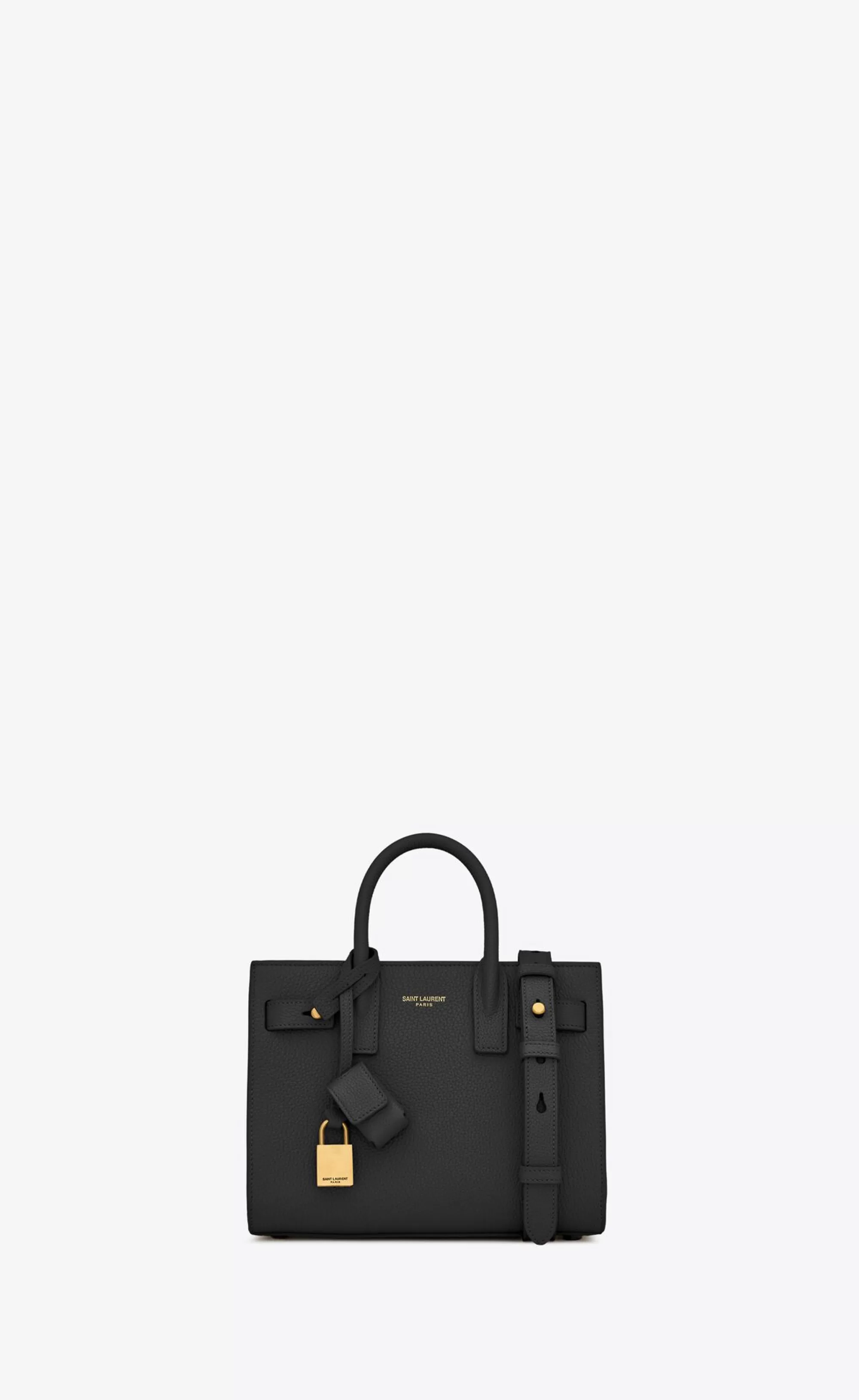Women Saint Laurent TOP HANDLES | SAC DE JOUR^SAC DE JOUR NANO IN SUPPLE GRAINED LEATHER | | YSL.com