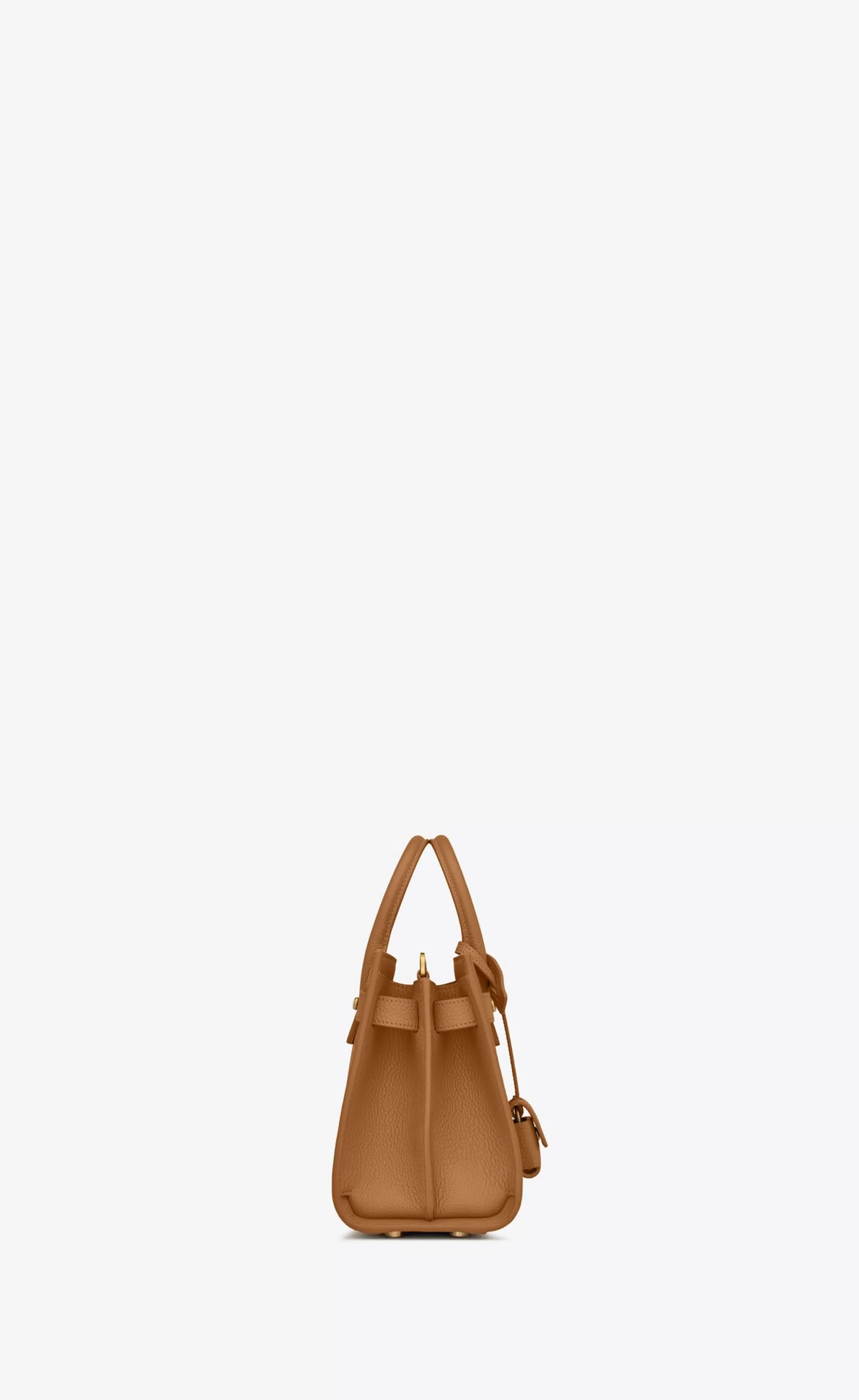 Women Saint Laurent TOP HANDLES | TOP HANDLES^SAC DE JOUR NANO IN SUPPLE GRAINED LEATHER | | YSL.com
